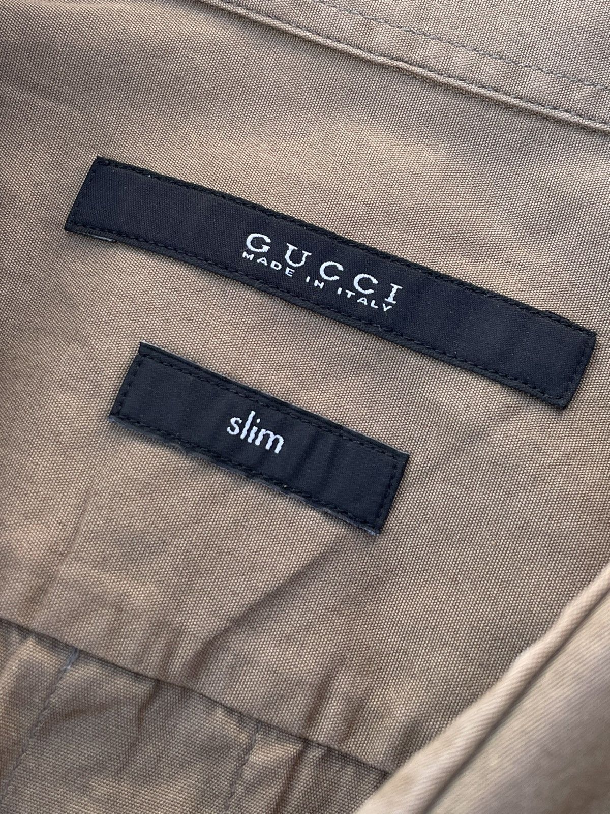 Gucci Vintage Gucci Tom Ford Era Button Ups Shirt Size US M / EU 48-50 / 2 - 3 Thumbnail