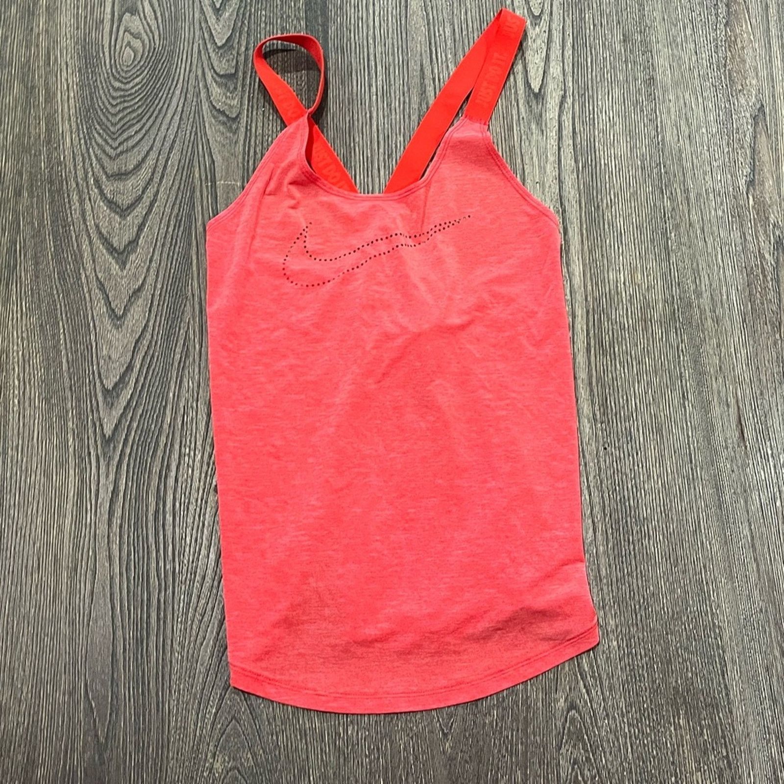 Nike Nike Athletic Tank Top Dri Fit Crossback Keyhole Training S Size S / US 4 / IT 40 - 1 Thumbnail