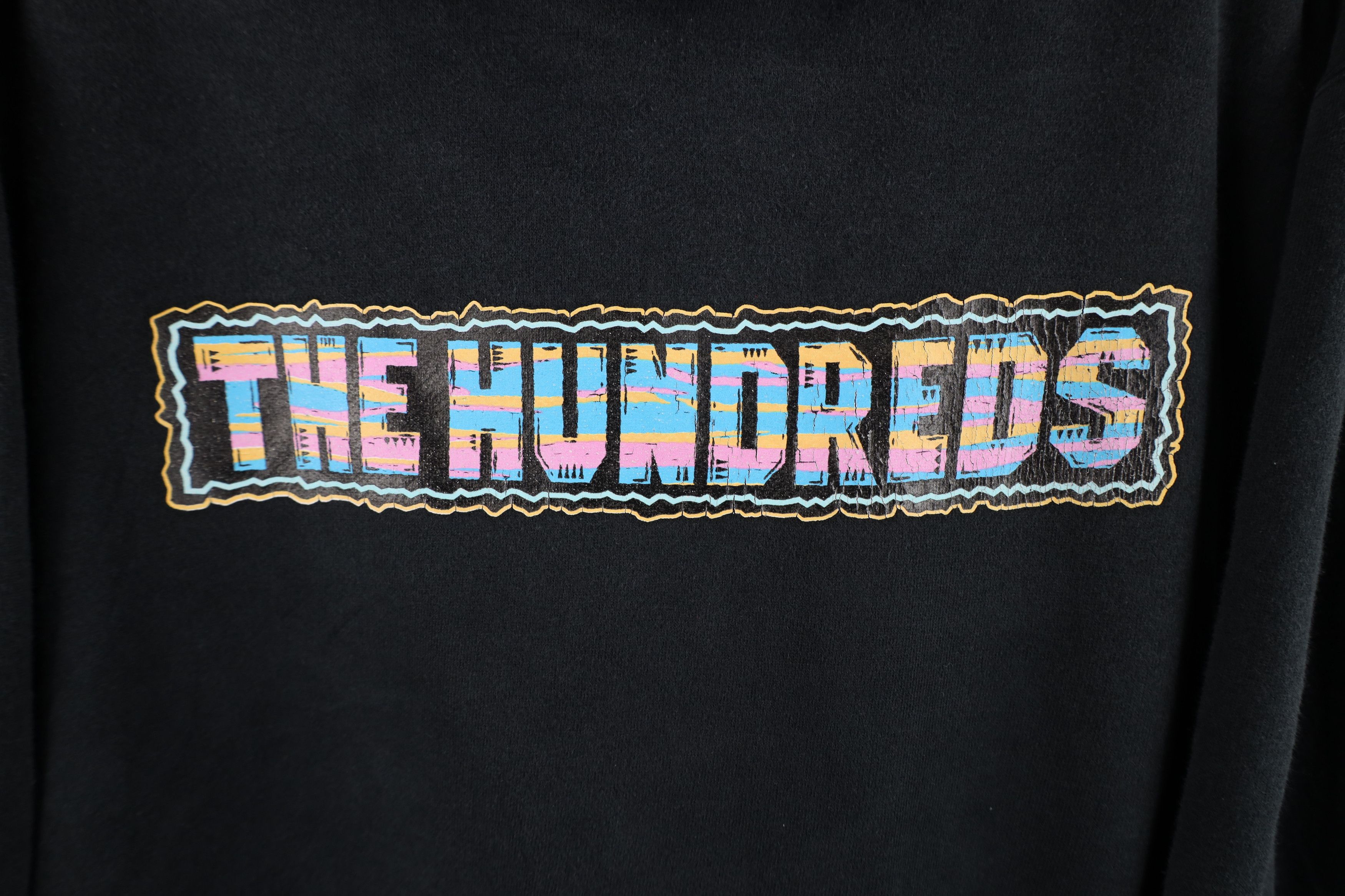 Vintage The Hundreds Spell Out Miami Hoodie Sweatshirt Black Size US M / EU 48-50 / 2 - 4 Thumbnail