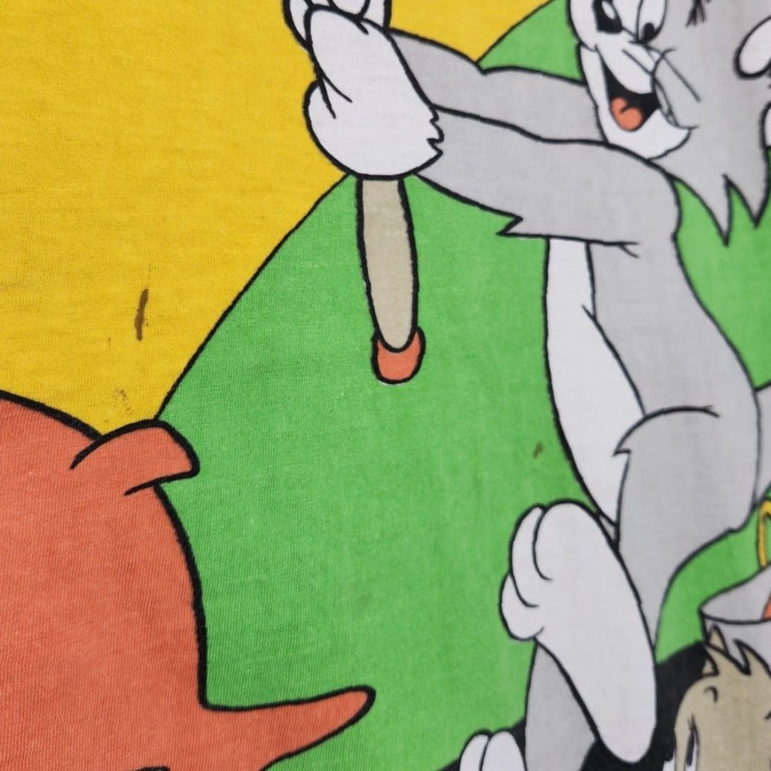 Vintage VINTAGE Tom Jerry Shirt Art Comic Movie TV Promo Distressed Grunge Size XL / US 12-14 / IT 48-50 - 4 Thumbnail