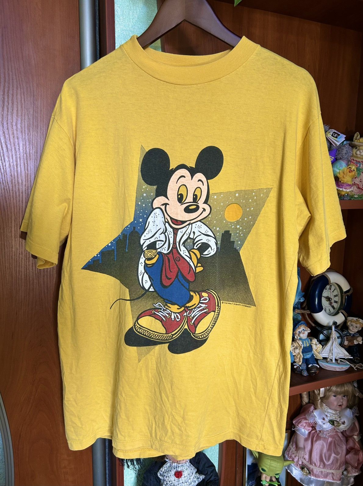Disney VTG 90s Walt Disney World Mickey Mouse Cartoon T-shirt Size US L / EU 52-54 / 3 - 1 Thumbnail