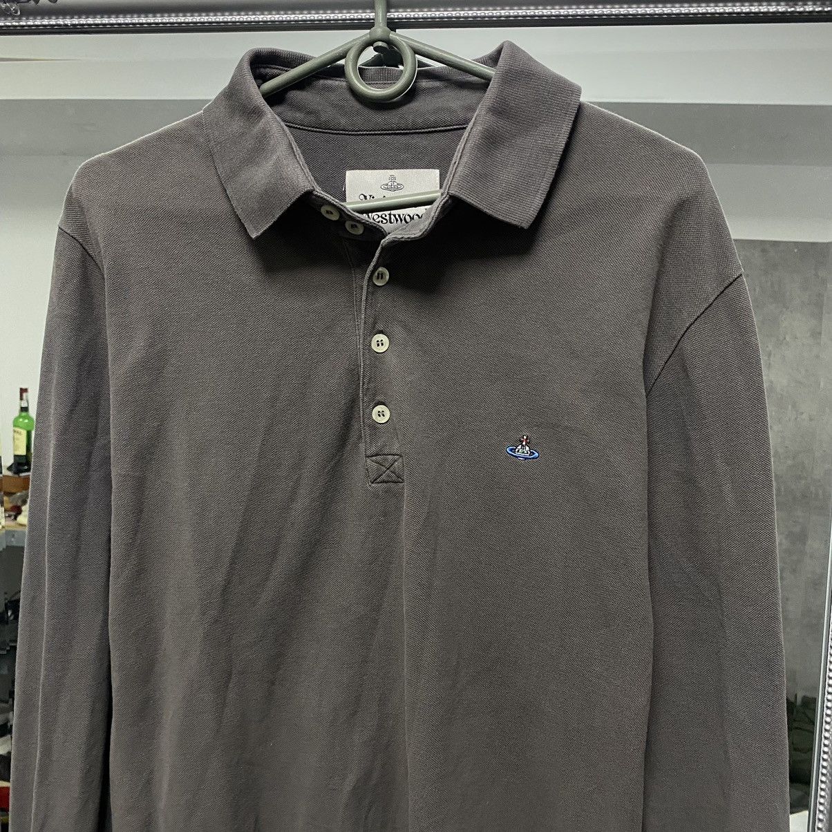 Vivienne Westwood Vivienne Westwood Longsleeve Polo Vintage Small Orb Size US L / EU 52-54 / 3 - 2 Thumbnail