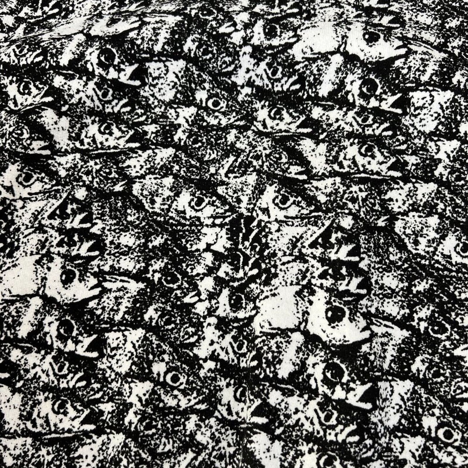 Noah Noah NYC Fish Graphic Hoodie Black White Size S Size US S / EU 44-46 / 1 - 5 Thumbnail
