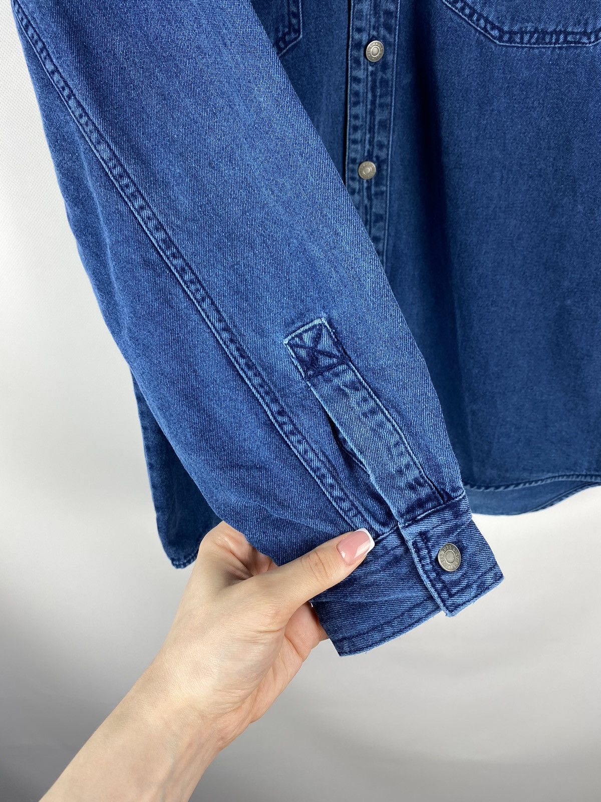 Levi's Levis Vintage Men’s Long Sleeve Denim Button Up Shirt Size US S / EU 44-46 / 1 - 11 Thumbnail