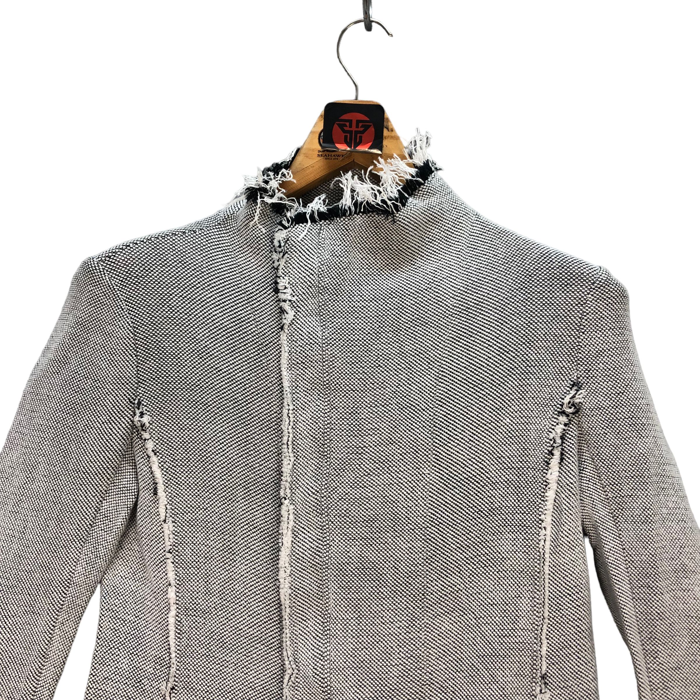 Bajra BAJRA TRASHED DESIGN JACKET #7315-129 Size S / US 4 / IT 40 - 2 Thumbnail