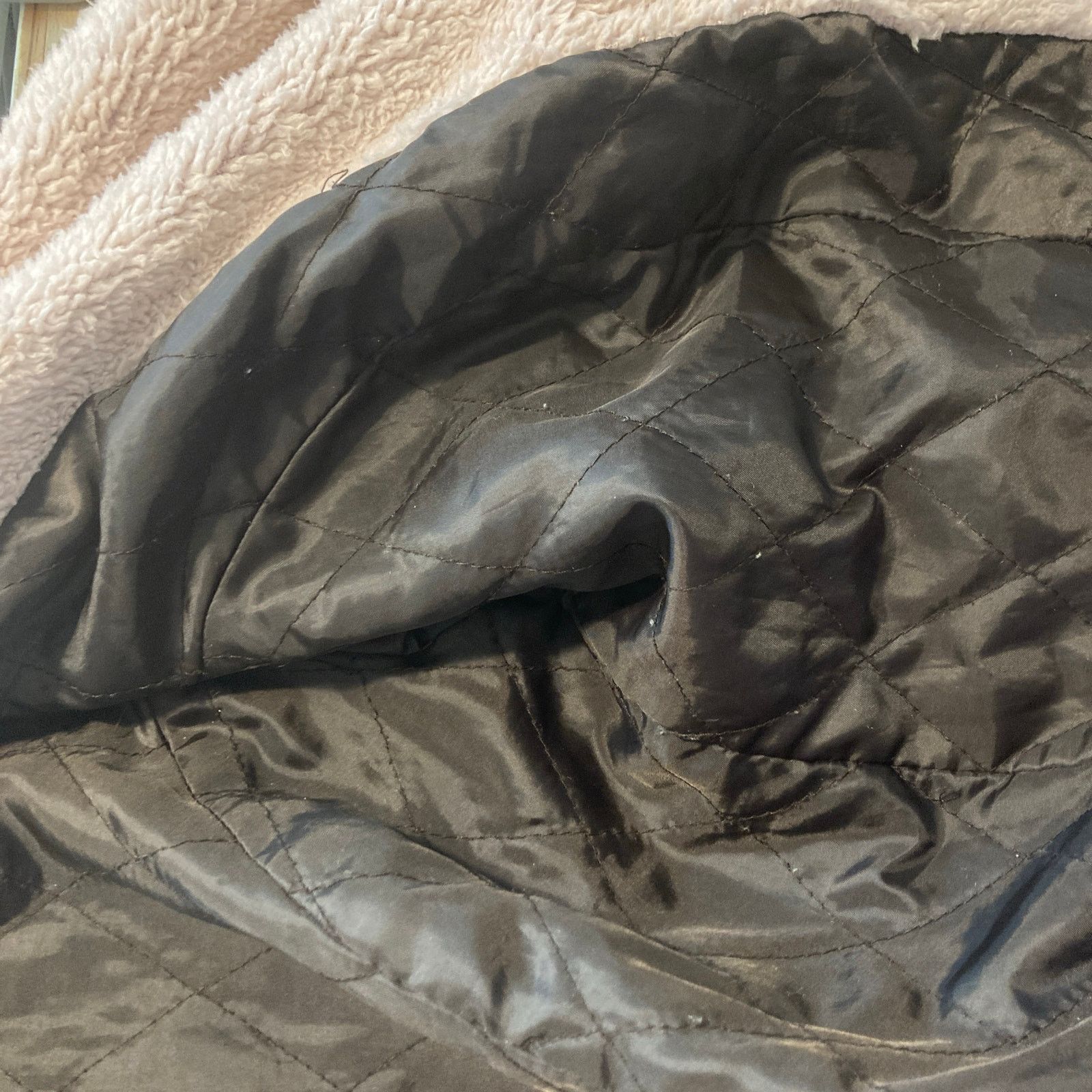 Blanc Noir Blanc Noir Brown Leather Zip Up Button Collar Bomber Jacket Size L / US 10 / IT 46 - 12 Thumbnail