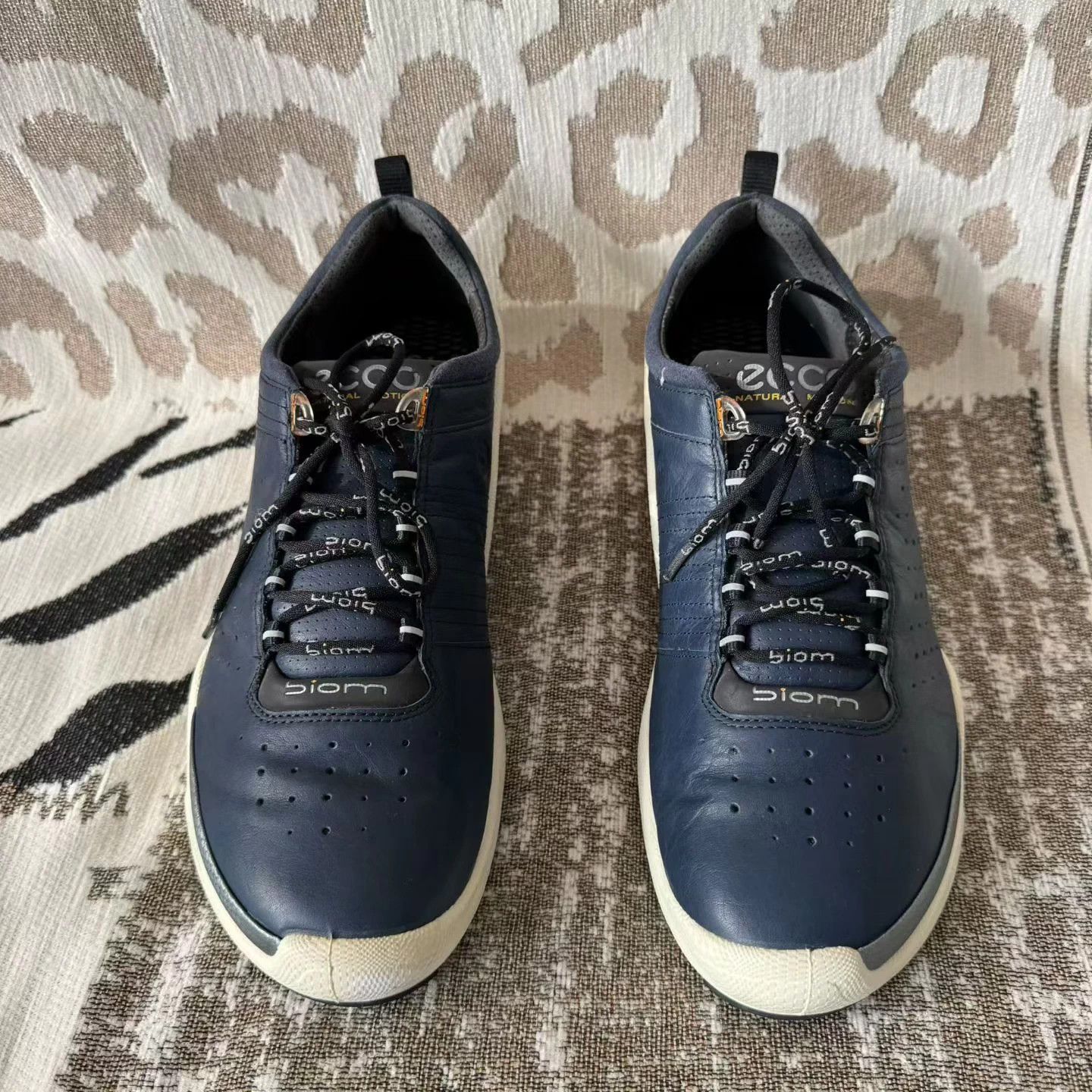 Ecco Ecco Biom C Navy EU44 Good Condition Original Box Size US 7 / EU 40 - 2 Thumbnail