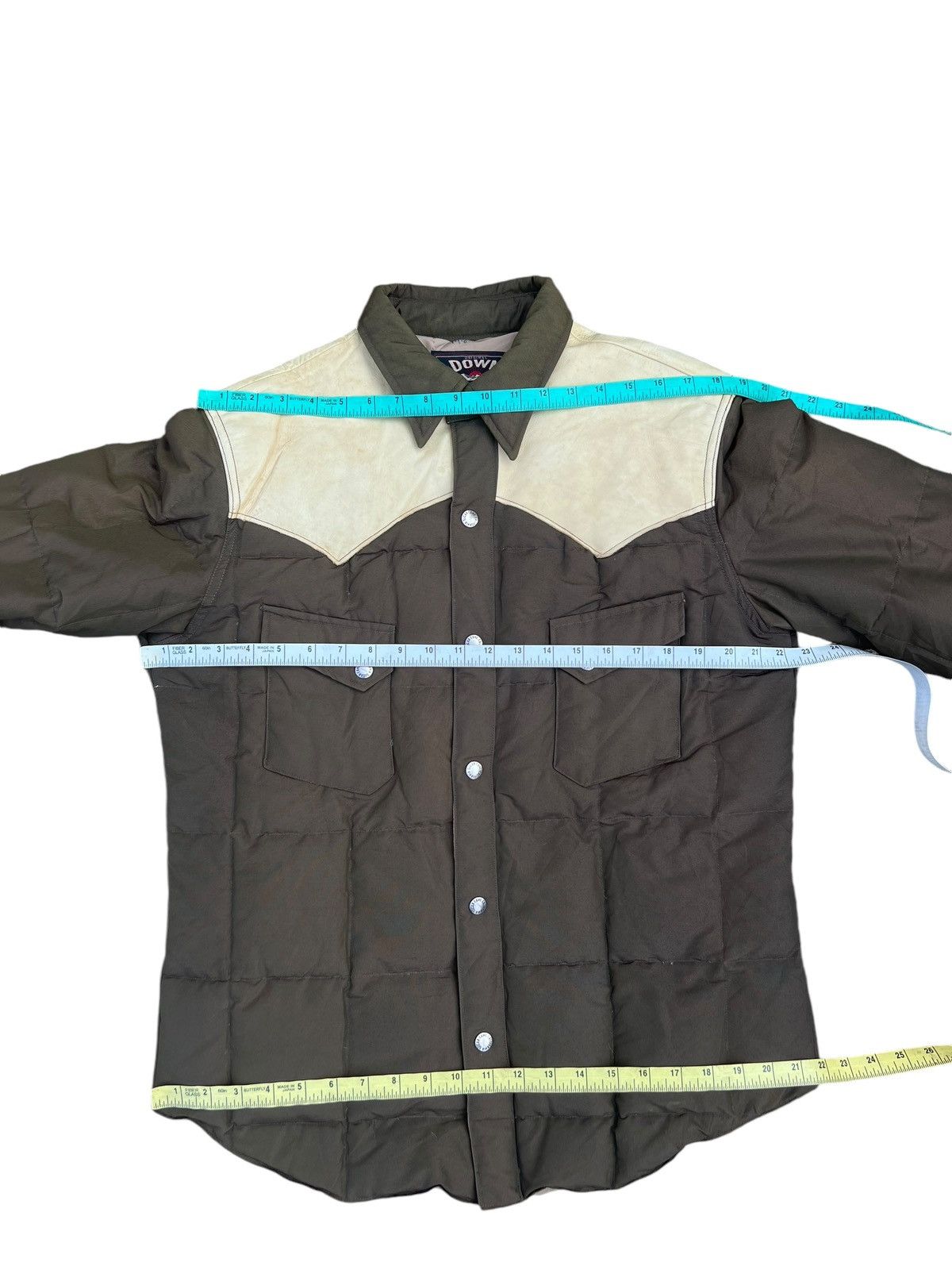 Sugar Cane × Toyo Enterprises Sugar Cane Quilt Hybrid Western Down Jacket Shirt Size US L / EU 52-54 / 3 - 3 Thumbnail