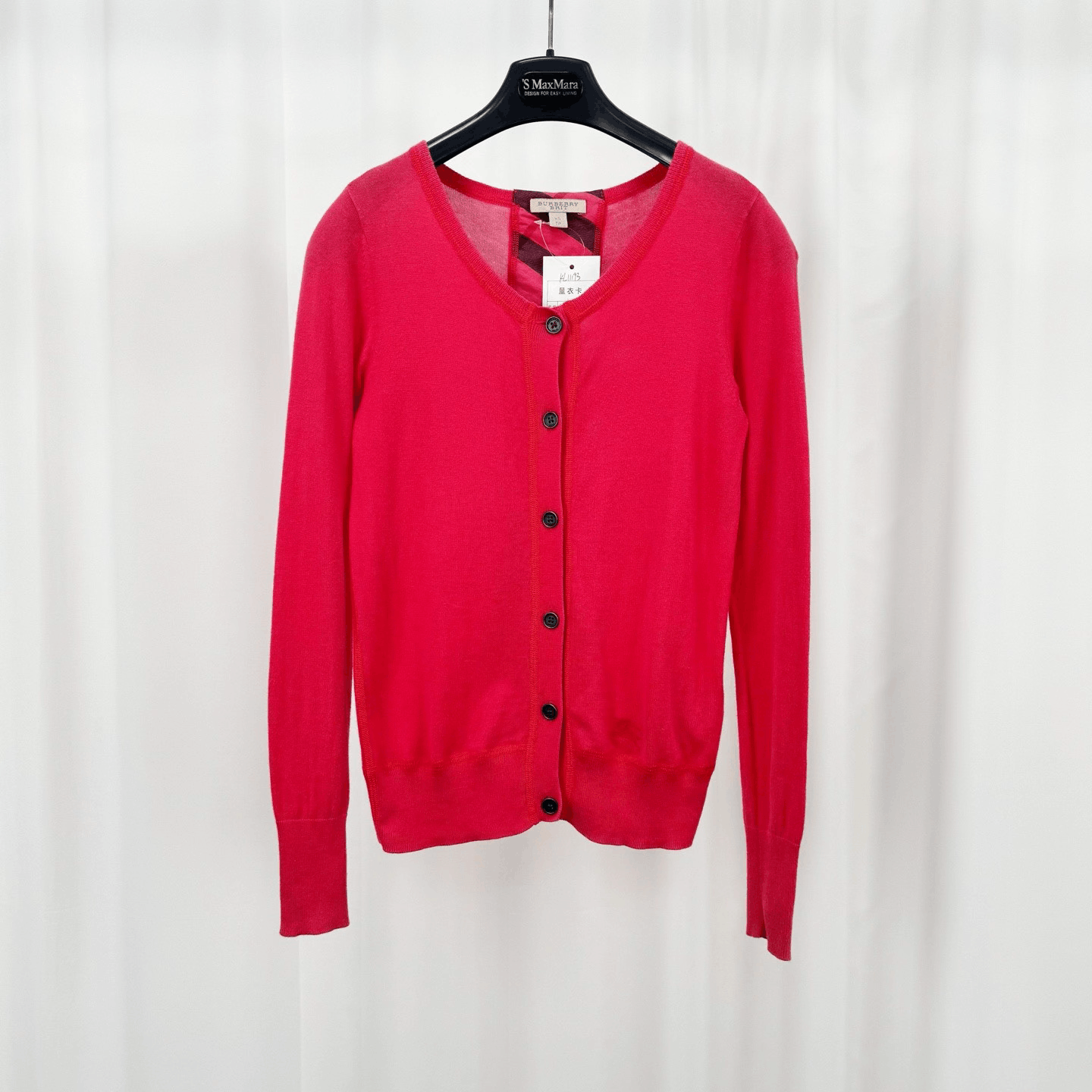 Burberry Burberry Check Knit Cardigan Size XS / US 0-2 / IT 36-38 - 1 Thumbnail