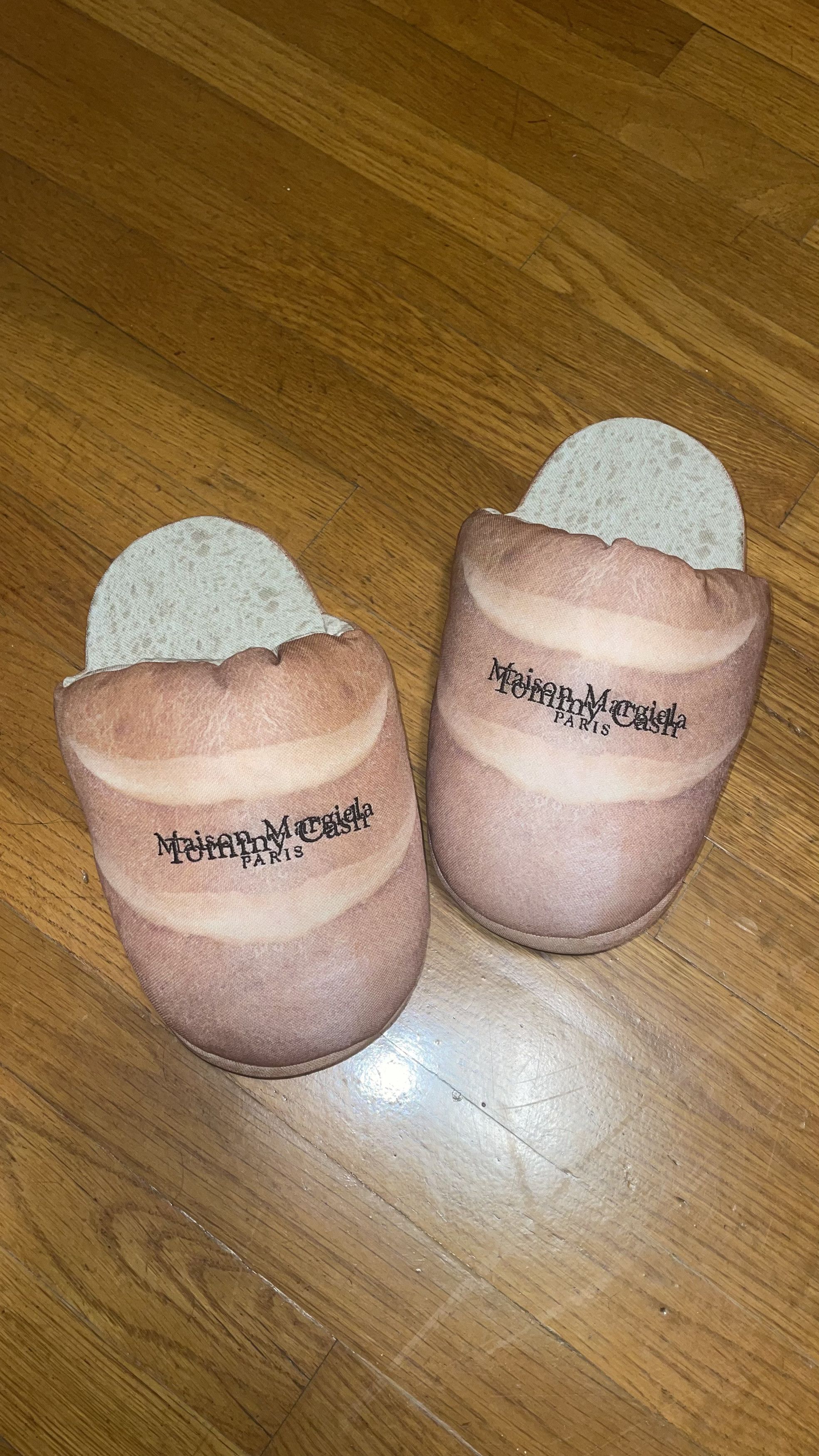 image of Margiela X Tommy Cash Bread Loafers in Tan/Beige, Men's (Size 9)