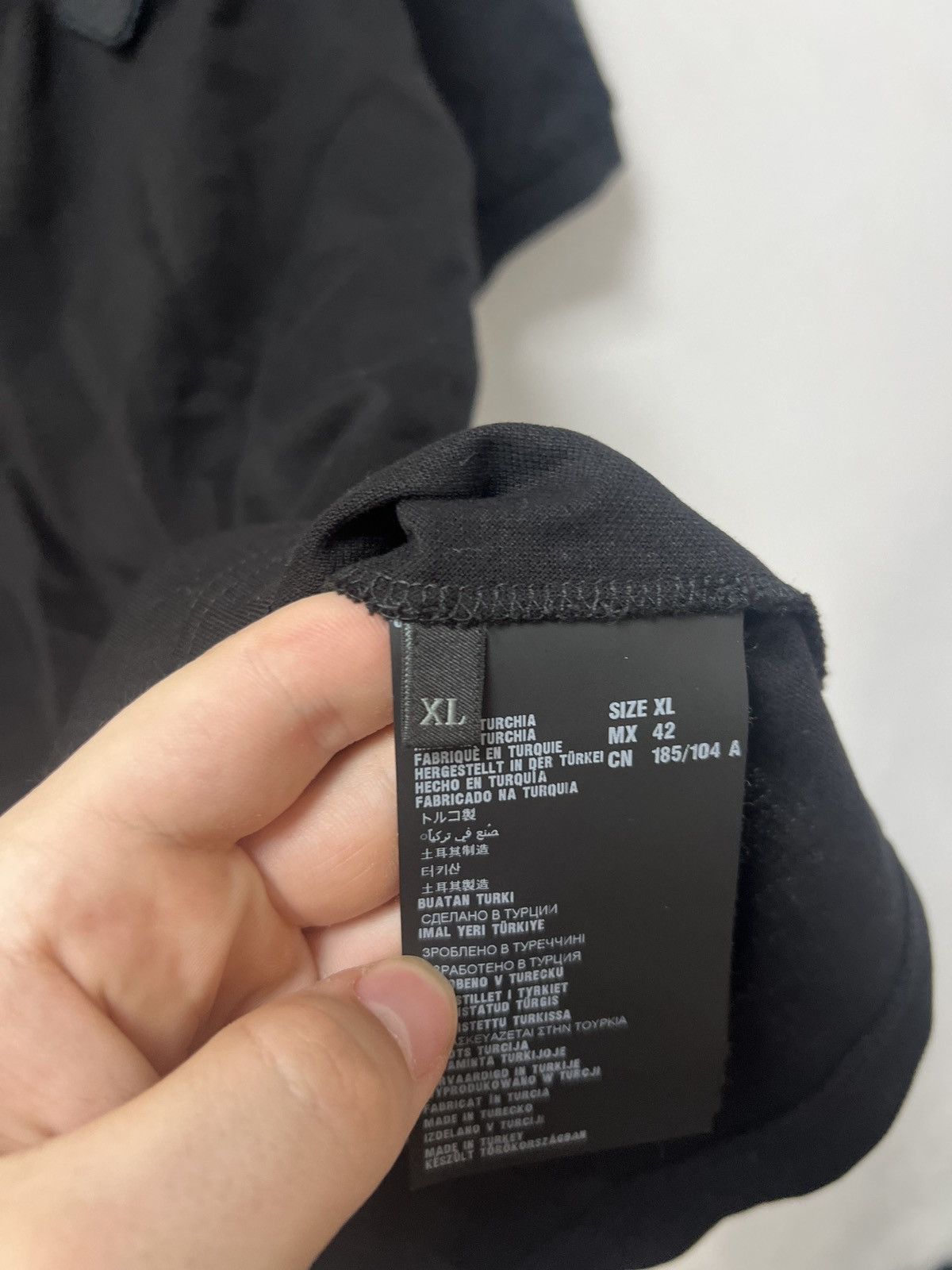 Prada Prada Polo T-shirt Made Italy Black Size XL Size US XL / EU 56 / 4 - 14 Thumbnail