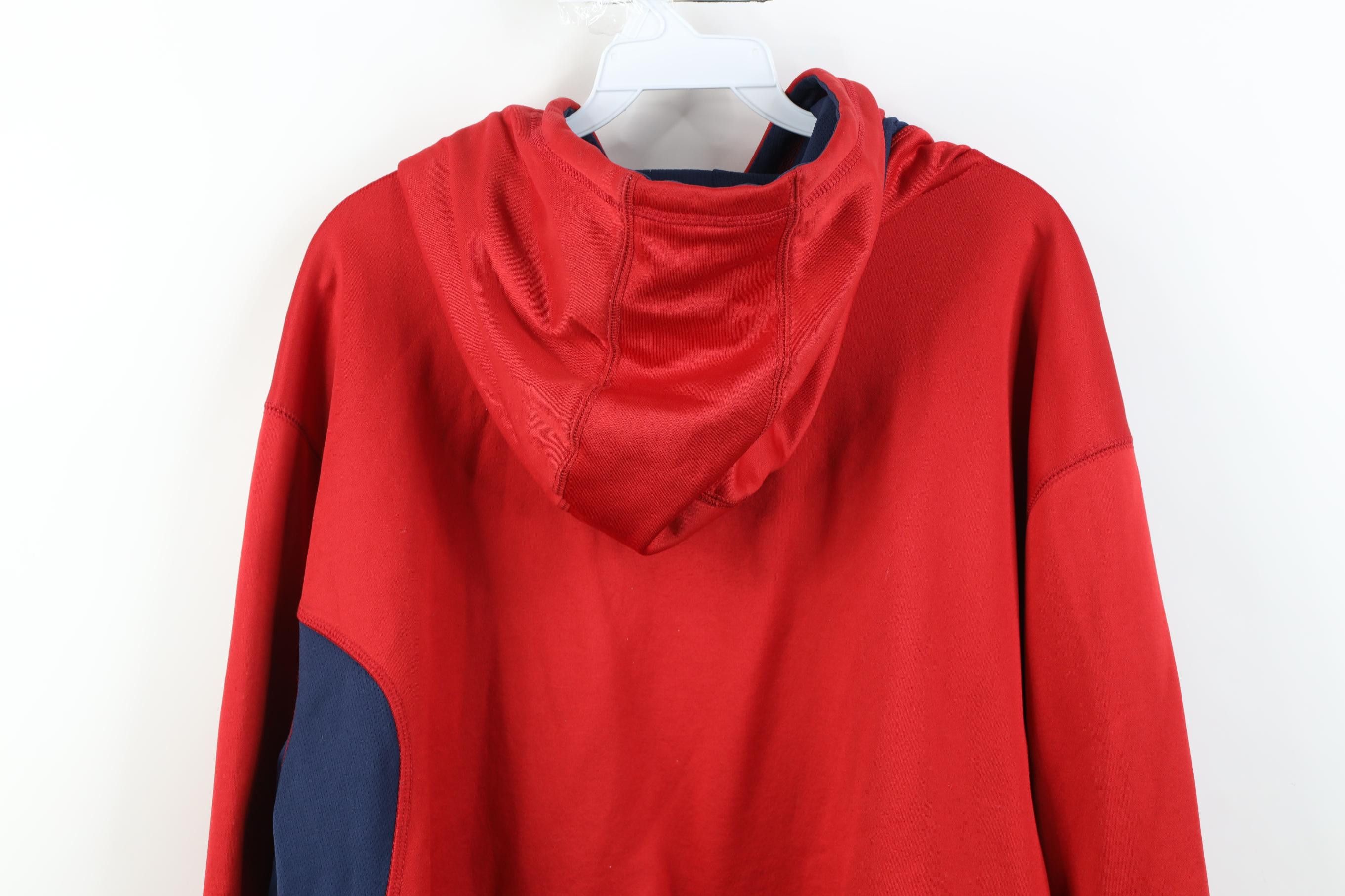 Nike Nike Scott Center Swoosh Boston Red Sox Baseball Hoodie Size US XL / EU 56 / 4 - 16 Thumbnail