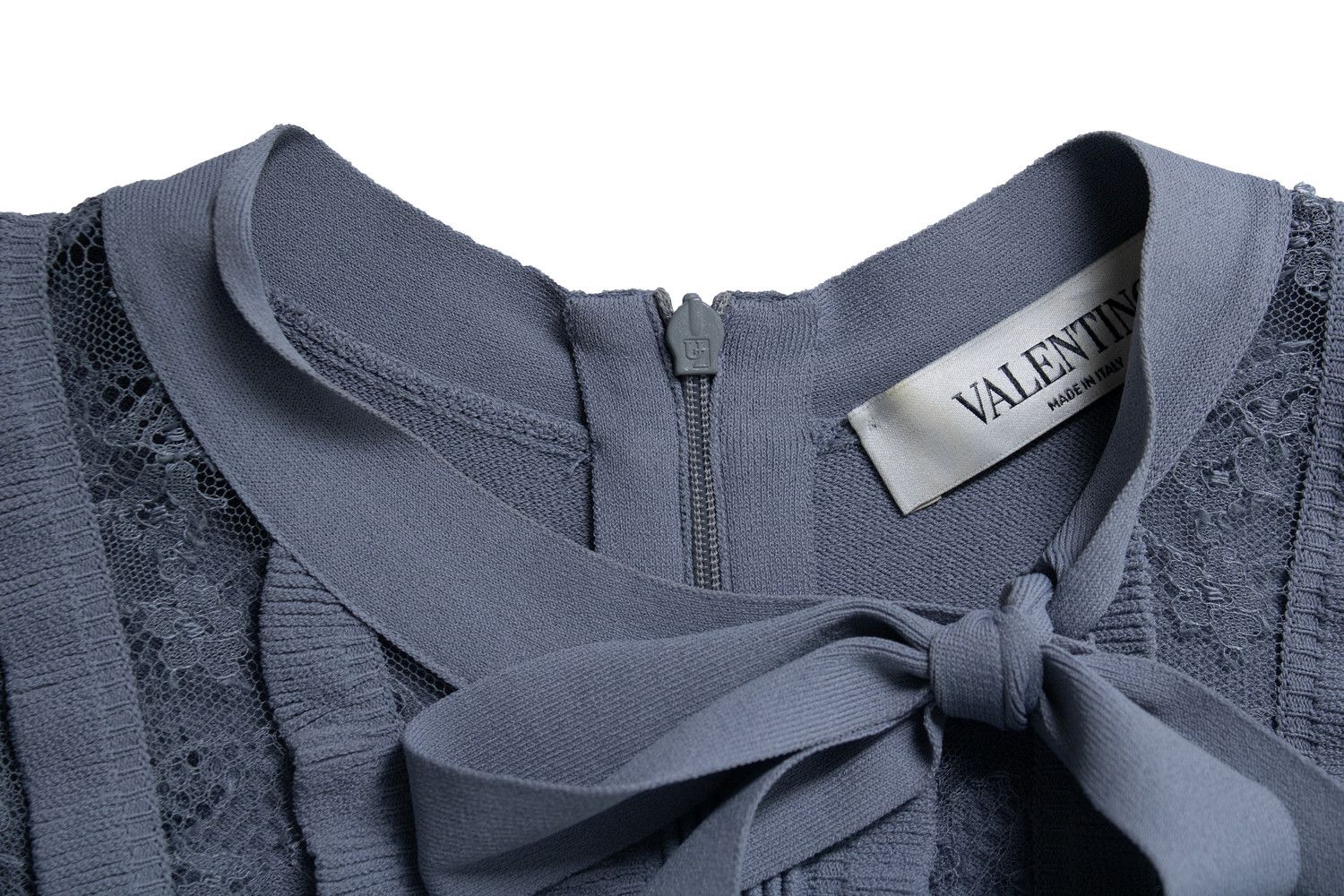 Valentino Valentino, lace ruffle midi dress in lavender Size M / US 6-8 / IT 42-44 - 10 Thumbnail