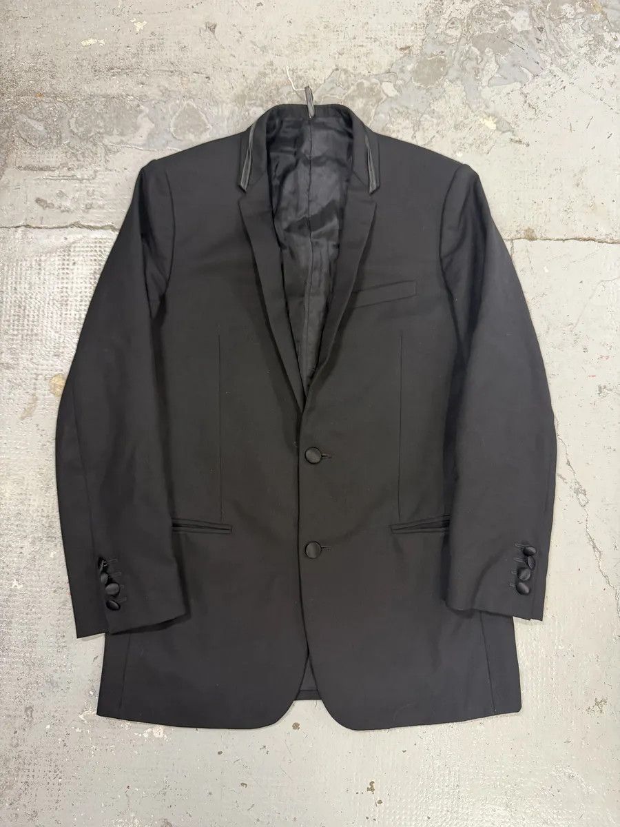 Dior AW2010 Dior Homme Black Blazer Jacket by Kris Van Assche Size US M / EU 48-50 / 2 - 1 Thumbnail