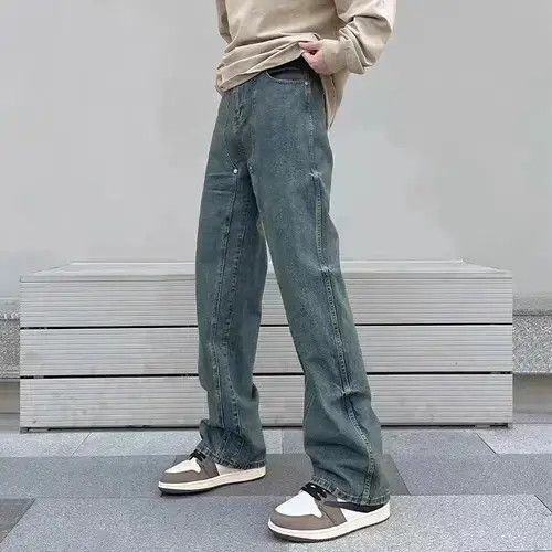 Jean Y2K Cleanfit Straight Jeans Unisex Size US 32 / EU 48 - 1 Thumbnail