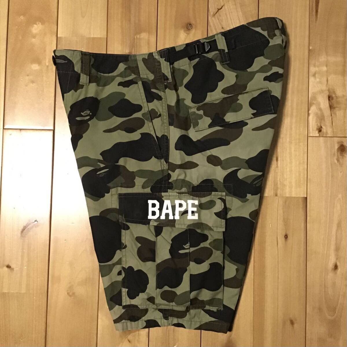 Bape BAPE Cargo shorts 1st camo green a bathing ape ★size M Size US 32 / EU 48 - 2 Thumbnail