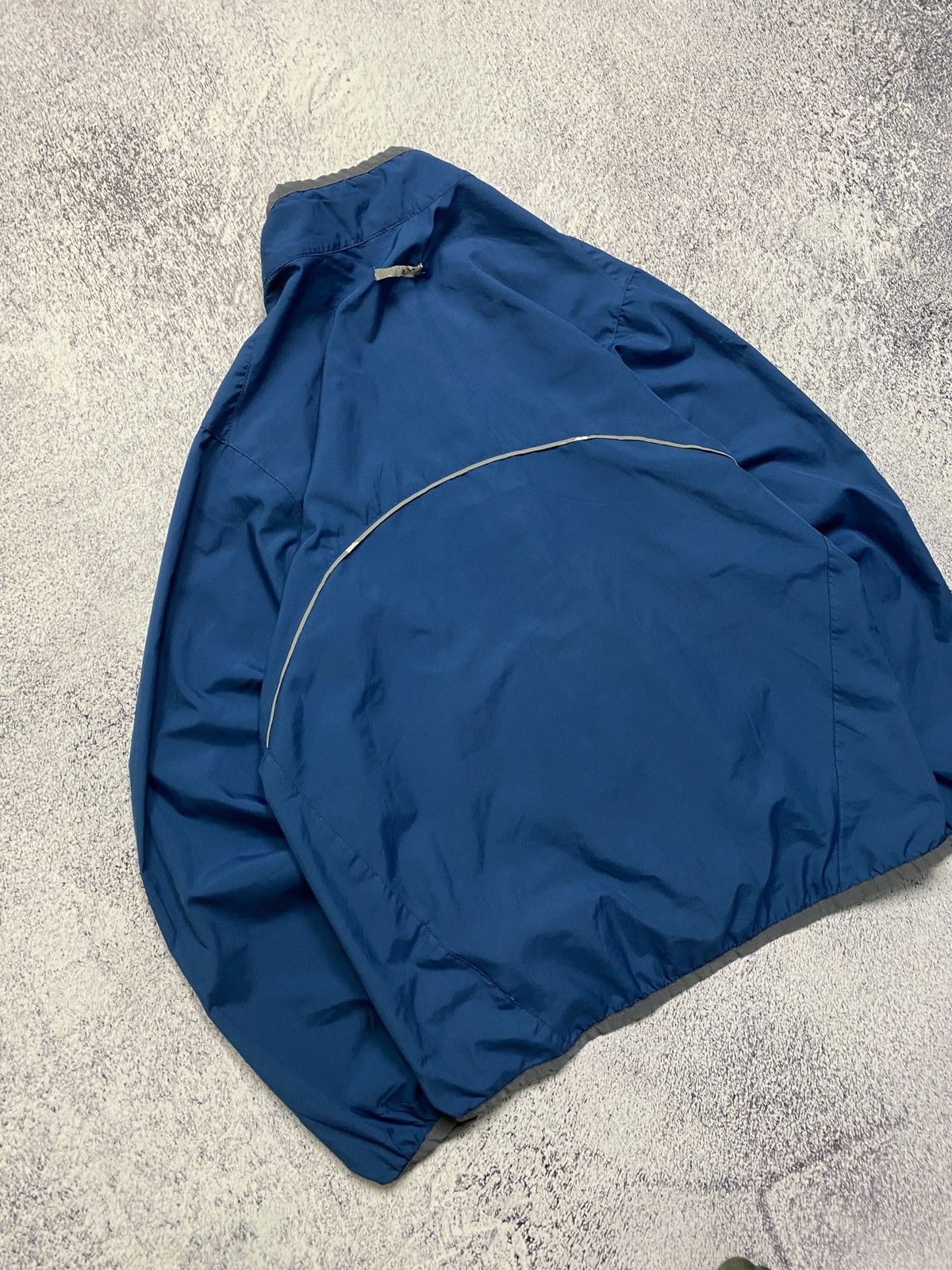 Nike × Vintage Nike Vintage 90s Y2K Nylon Swoosh Track Jacket Size US S / EU 44-46 / 1 - 11 Thumbnail