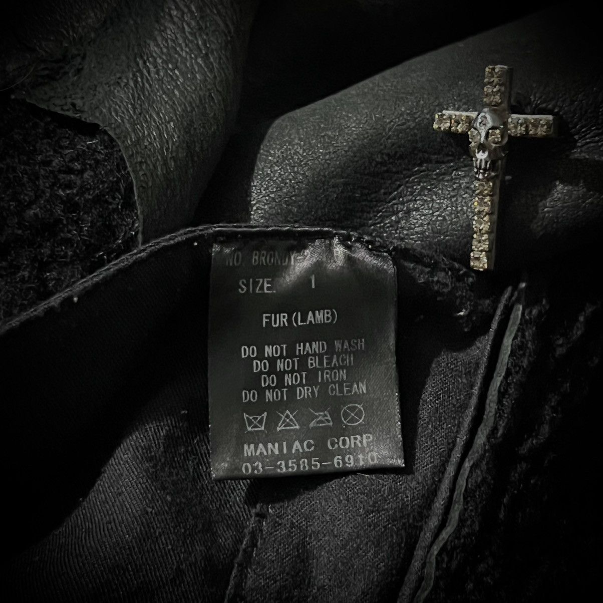 If Six Was Nine If Six Was Nine ‘Brondy’ Hooded Lambskin Cross Jacket Size US S / EU 44-46 / 1 - 9 Thumbnail