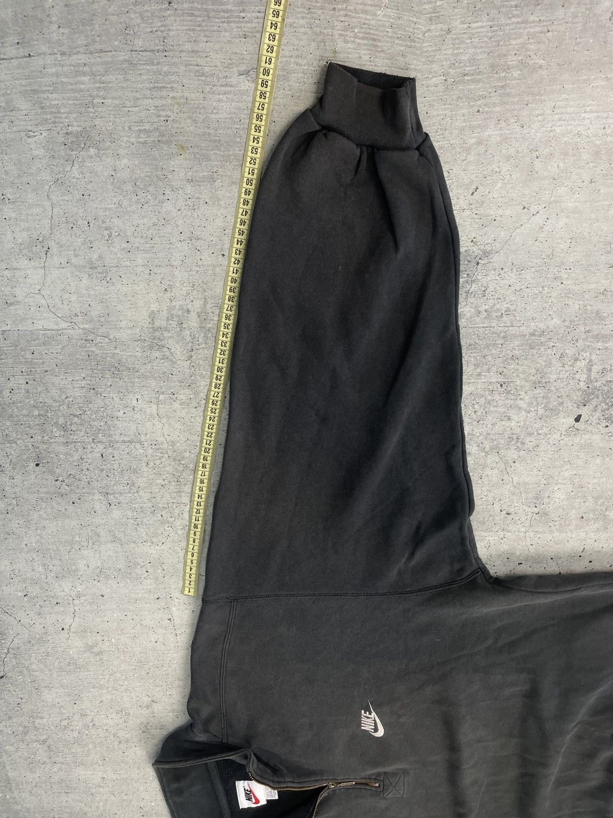 Nike Y2K Vintage Navy Blue Black Zip hoodie sweatshirt Size US XXL / EU 58 / 5 - 4 Thumbnail