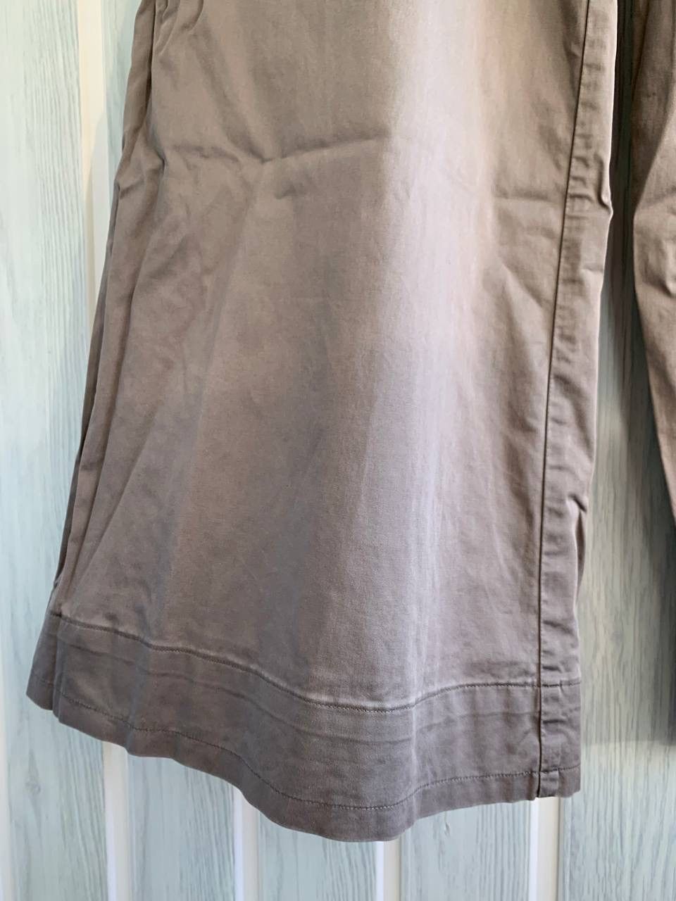 Cop Copine Vintage Cop Copine Gray Cotton Geometric Fit Flare Trousers Size 27" / US 4 / IT 40 - 8 Thumbnail