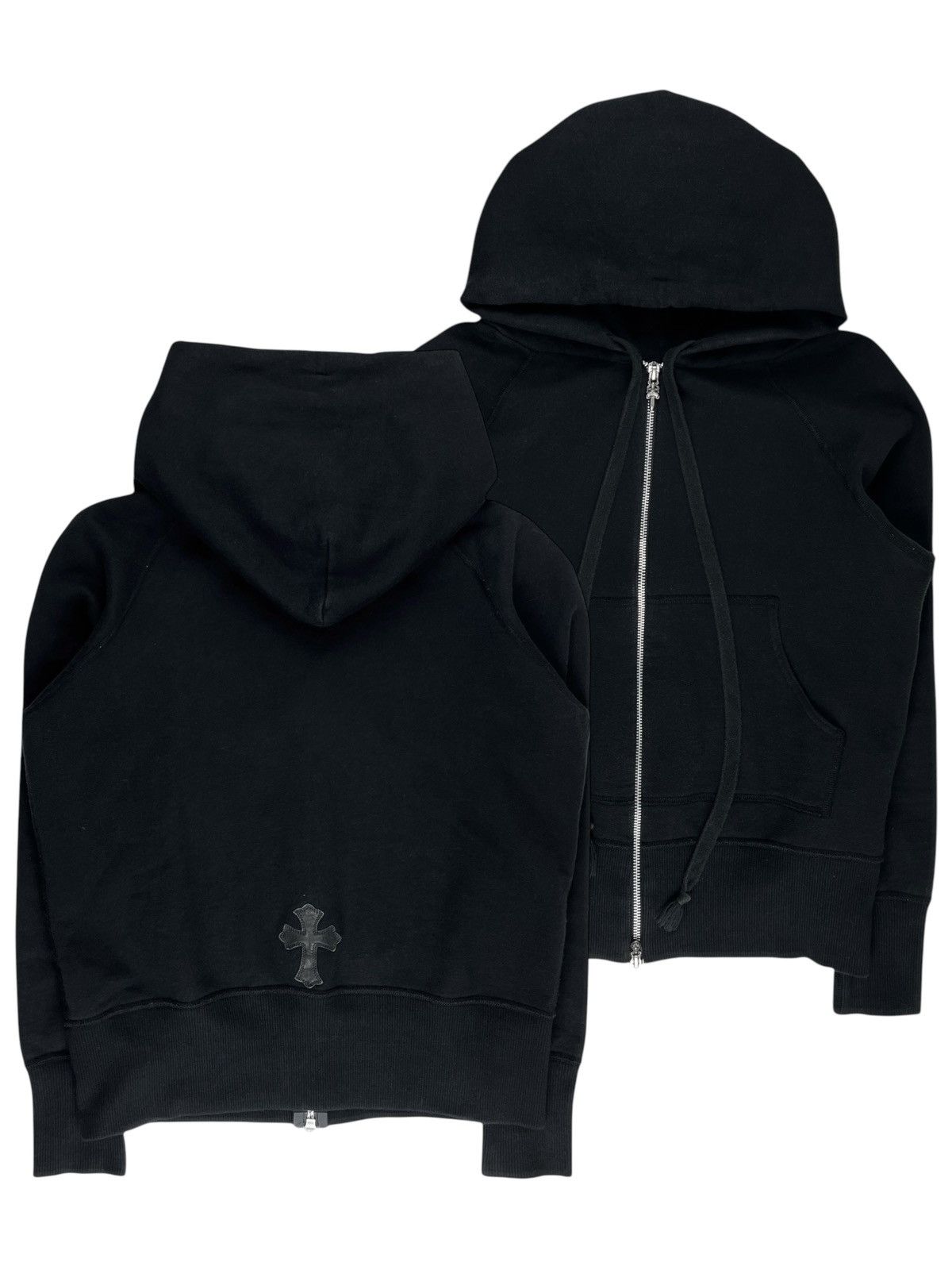 トップス Chrom hearts cross patch sweat Chrome Hearts PaperJam Cross Patch Hoodie Size XXL / Brand New