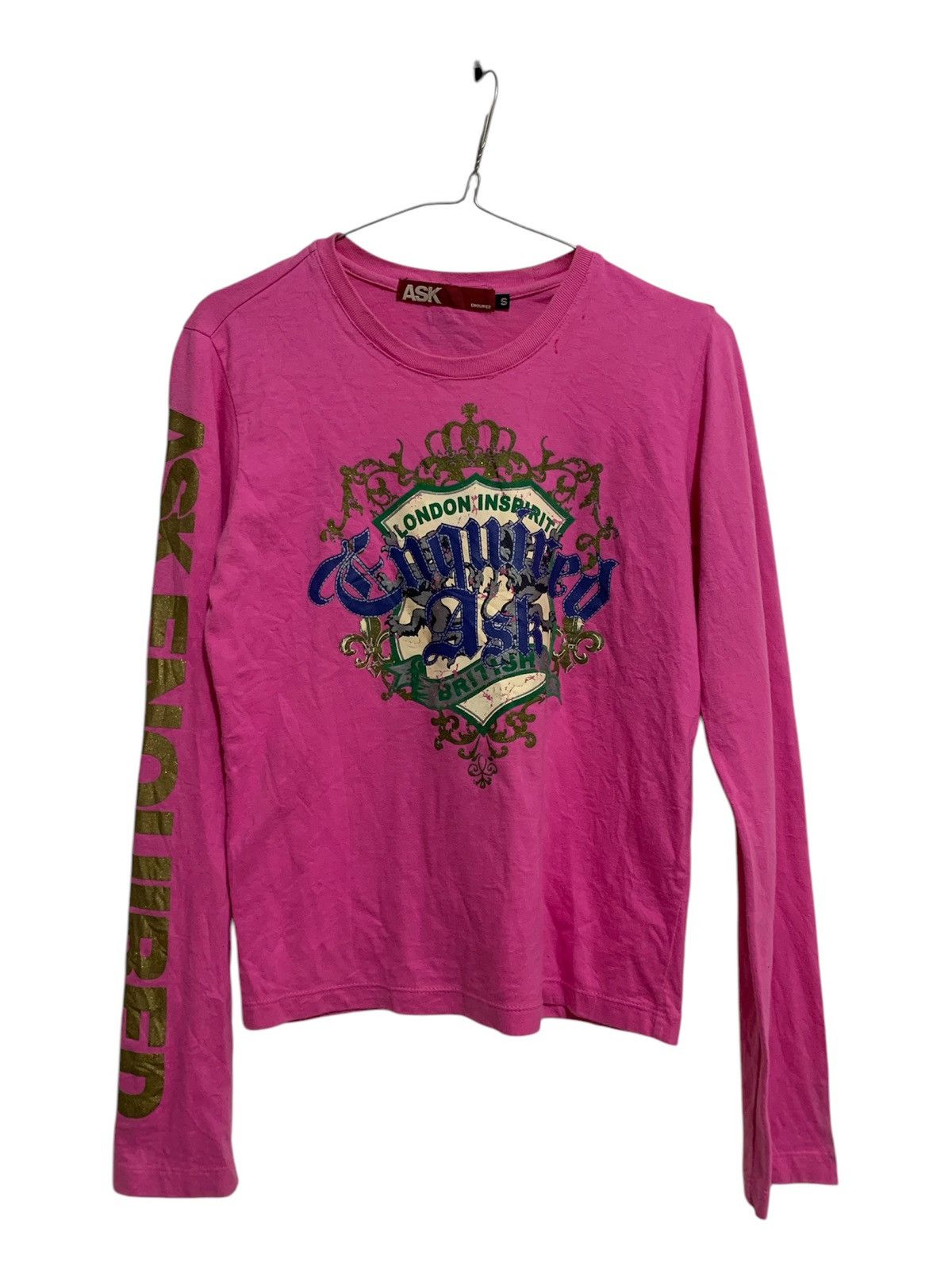 If Six Was Nine ASK ENQUIRED LONDON SPIRIT LONG SLEEVE Size US S / EU 44-46 / 1 - 1 Thumbnail