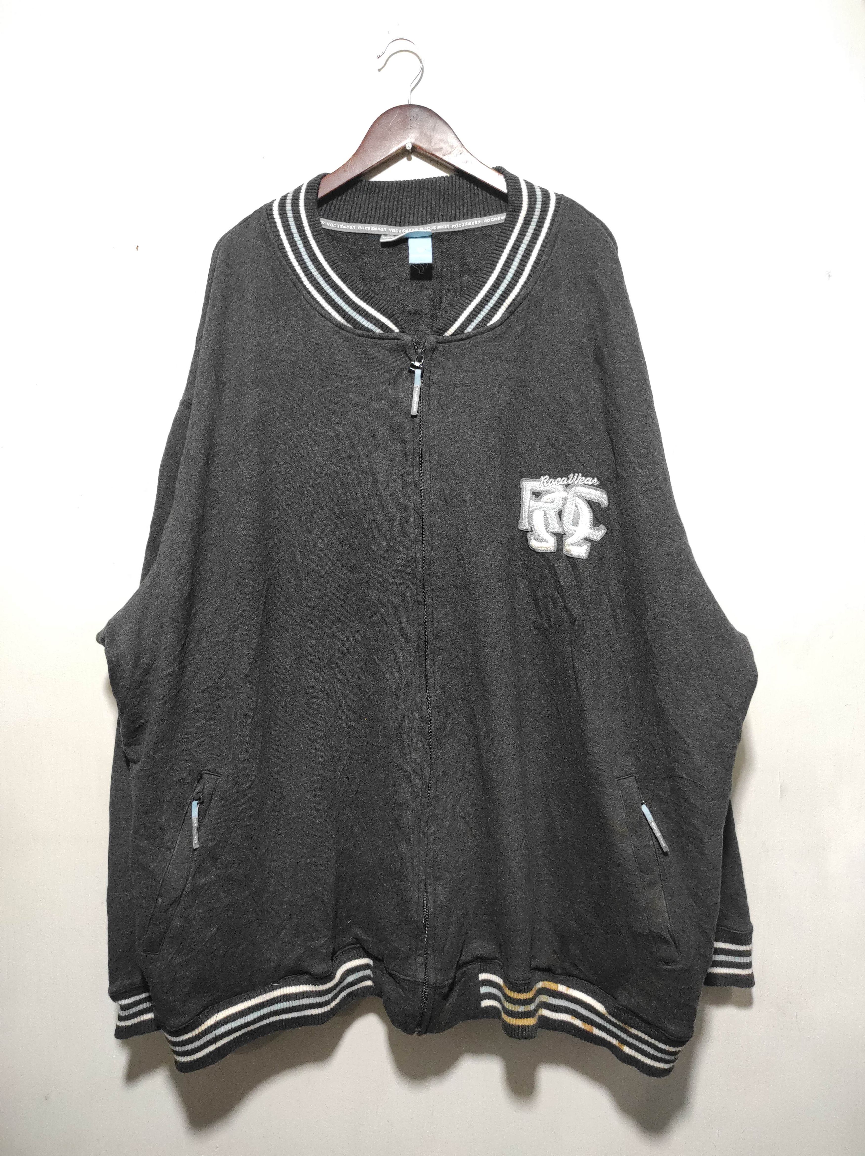 Rocawear Vintage Oversized Rocawear Sweatshirt Zipper Jacket size 5X Size US XXL / EU 58 / 5 - 3 Thumbnail