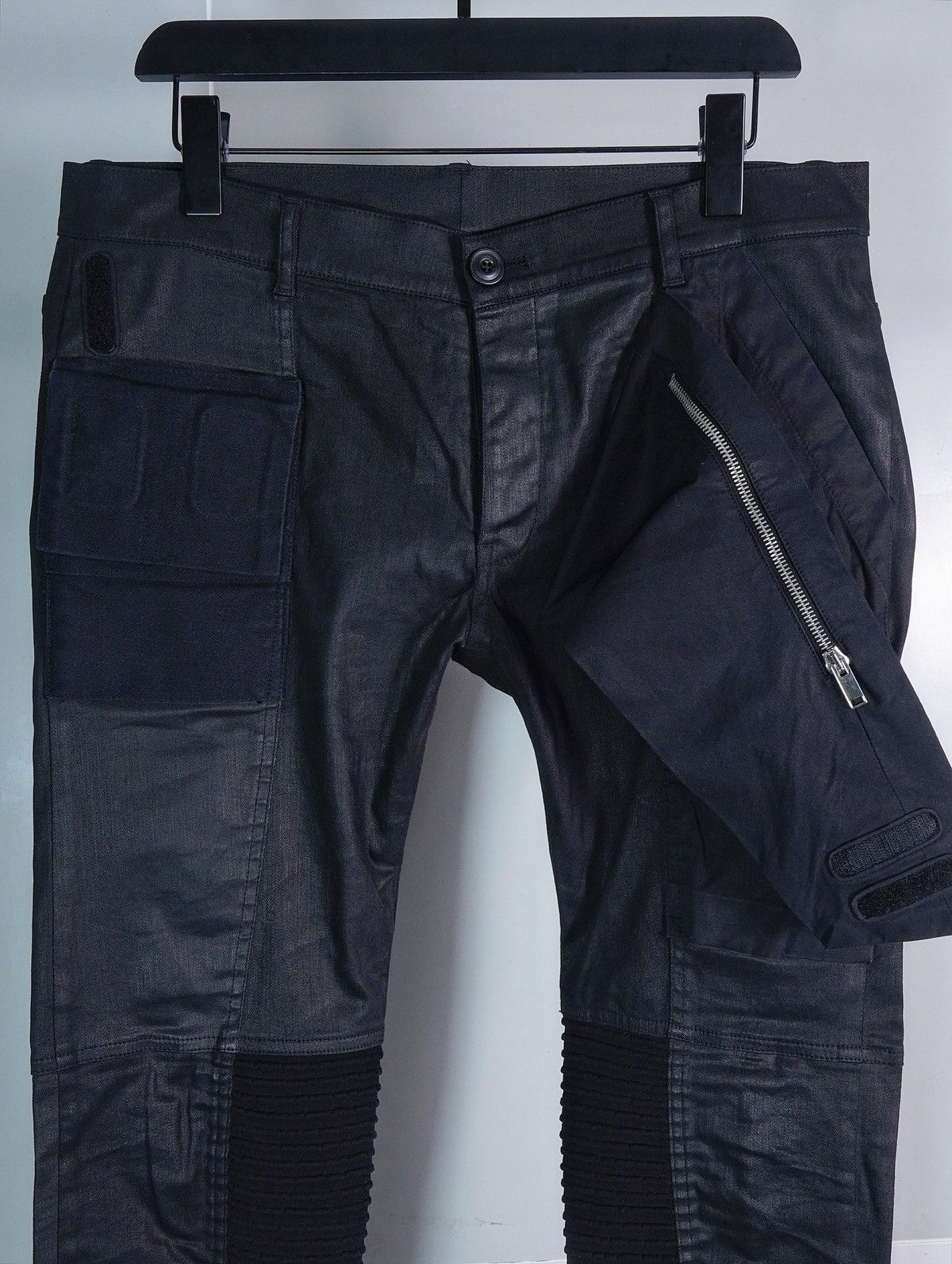 Rick Owens Mainline OG Waxed Memphis Denim Size US 33 - 4 Thumbnail