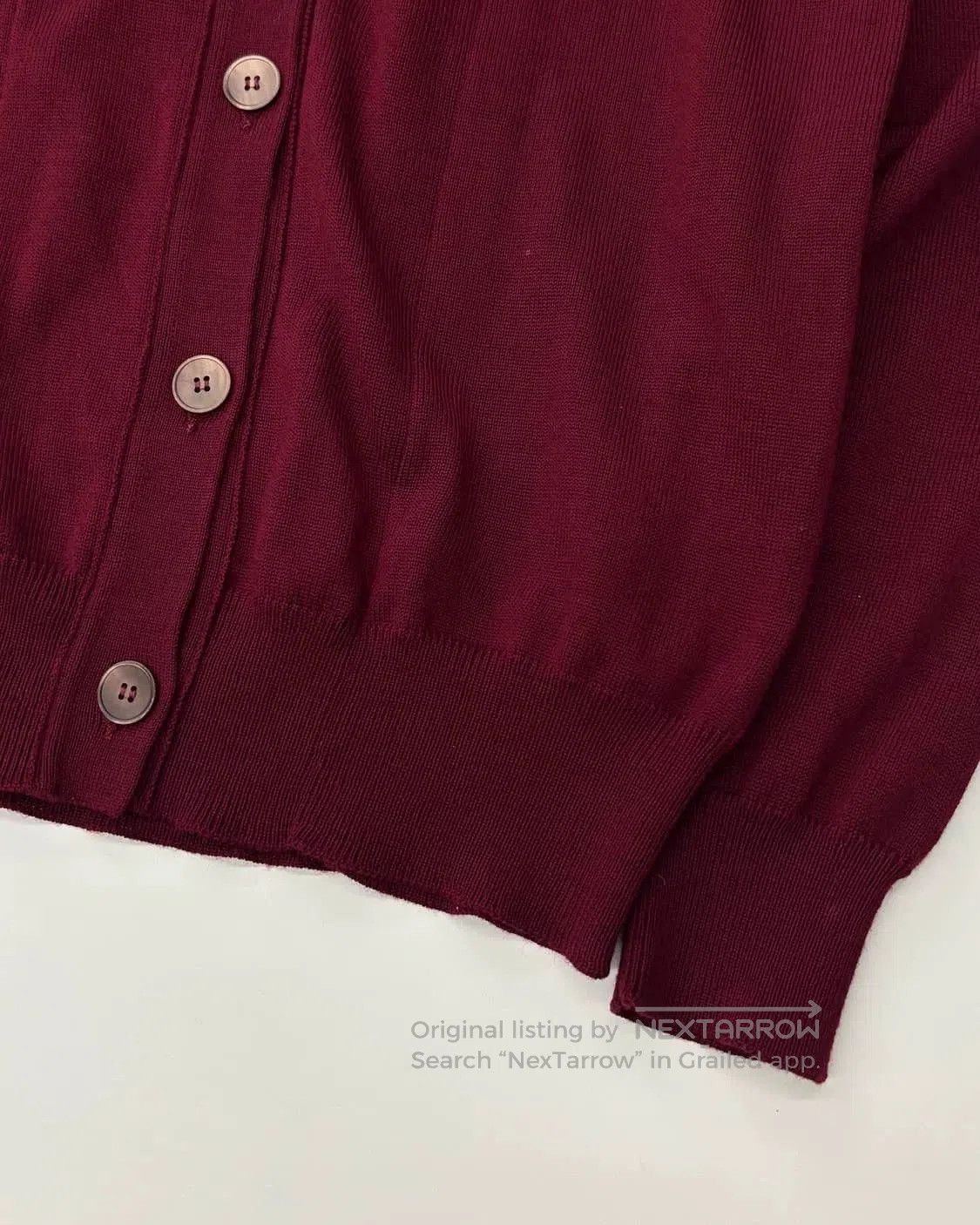 Miu Miu Miu Miu Vintage Bordeaux Red Knit. Size S / US 4 / IT 40 - 6 Thumbnail