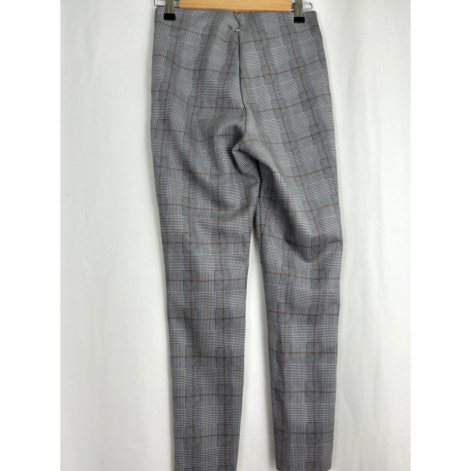 Zara Zara Pants Women S Gray Plaid Tartan Checkered Elastic High Stretch Trouser Style Dress Pants Size 28" / US 6 / IT 42 - 5 Thumbnail