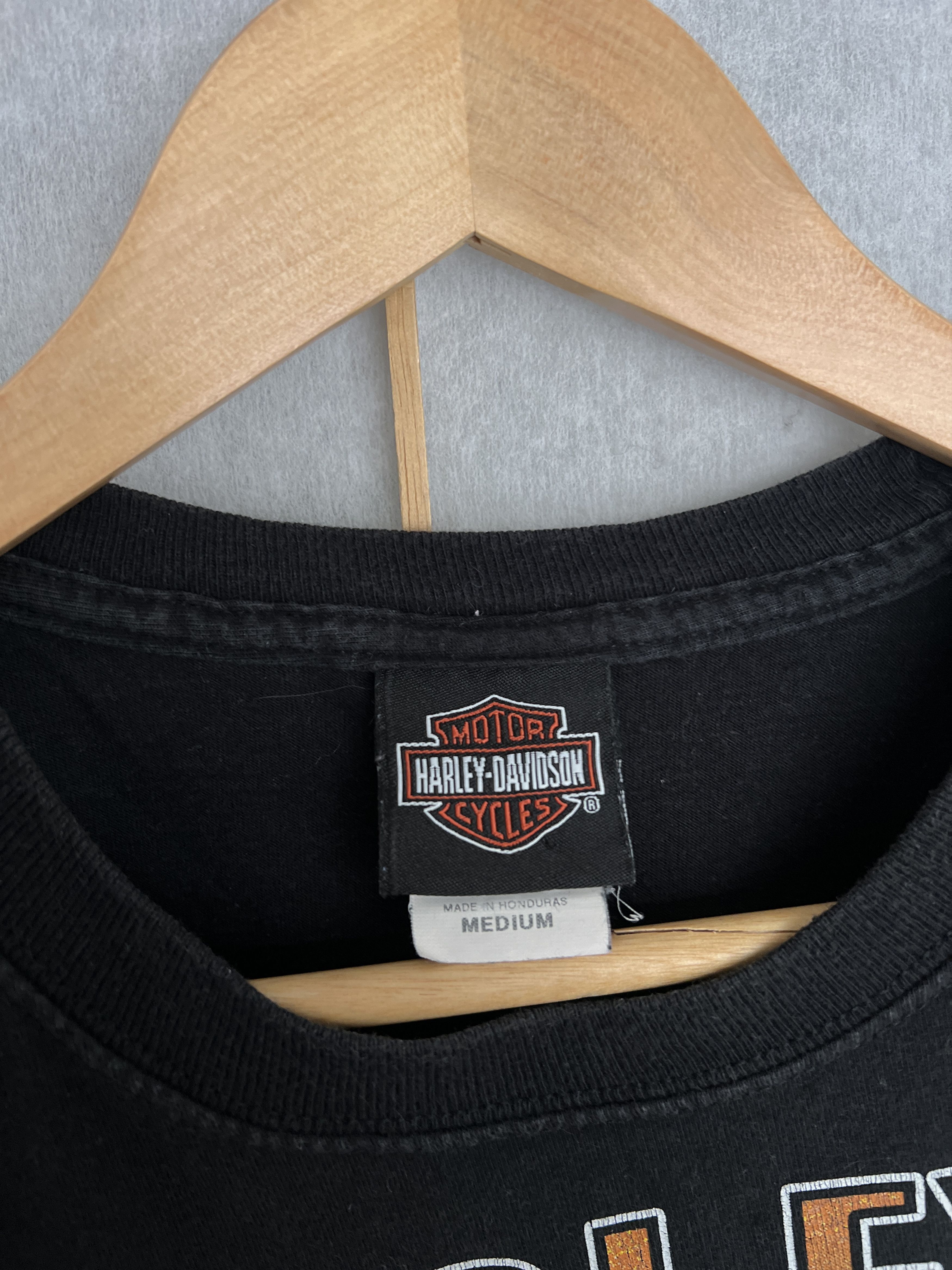 Harley Davidson Rare Harley Davidson Lucky Ride St. Patrick Barcelona tshirt Size US M / EU 48-50 / 2 - 9 Thumbnail
