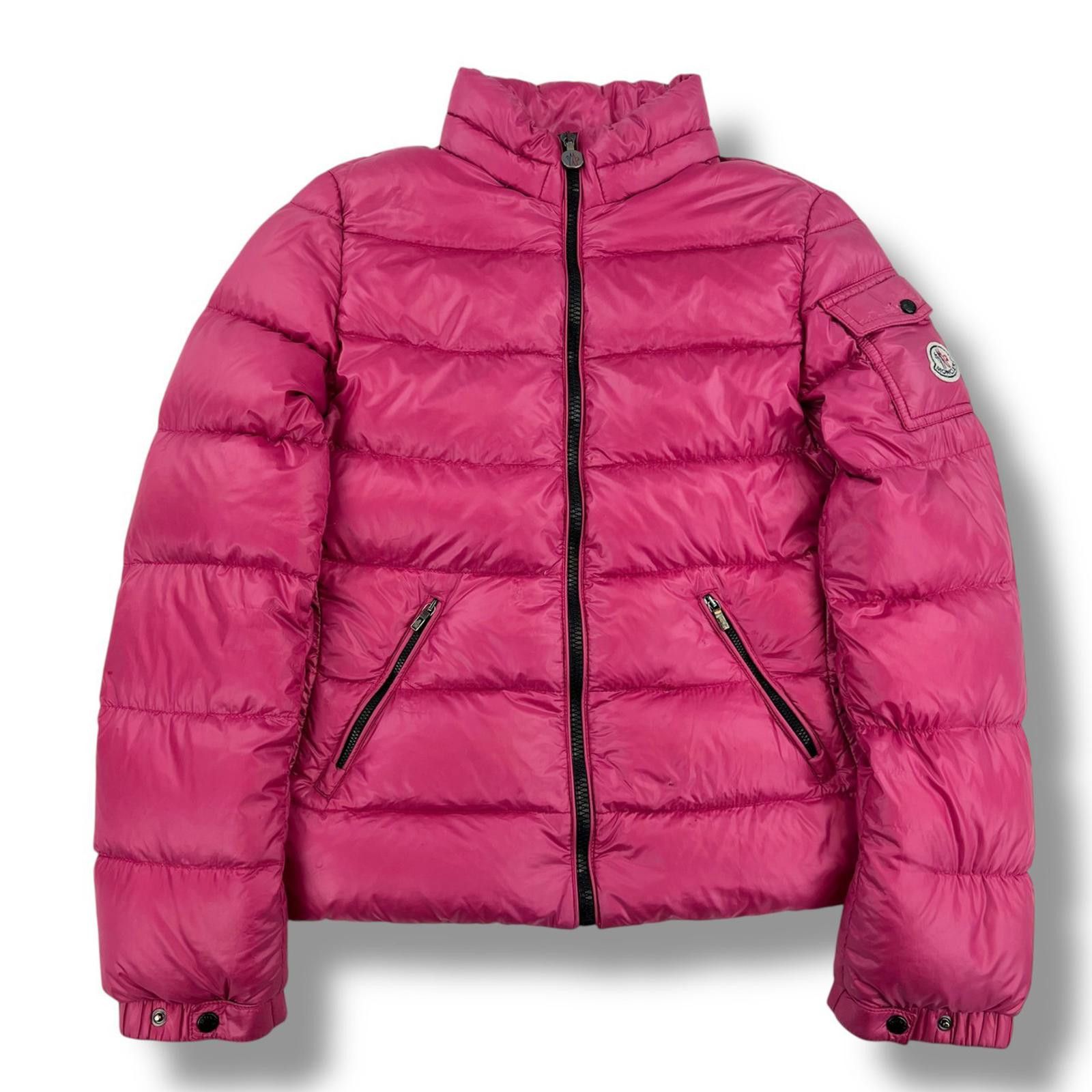Moncler Moncler Pink Puffer Jacket 14yrs Size S / US 4 / IT 40 - 2 Thumbnail