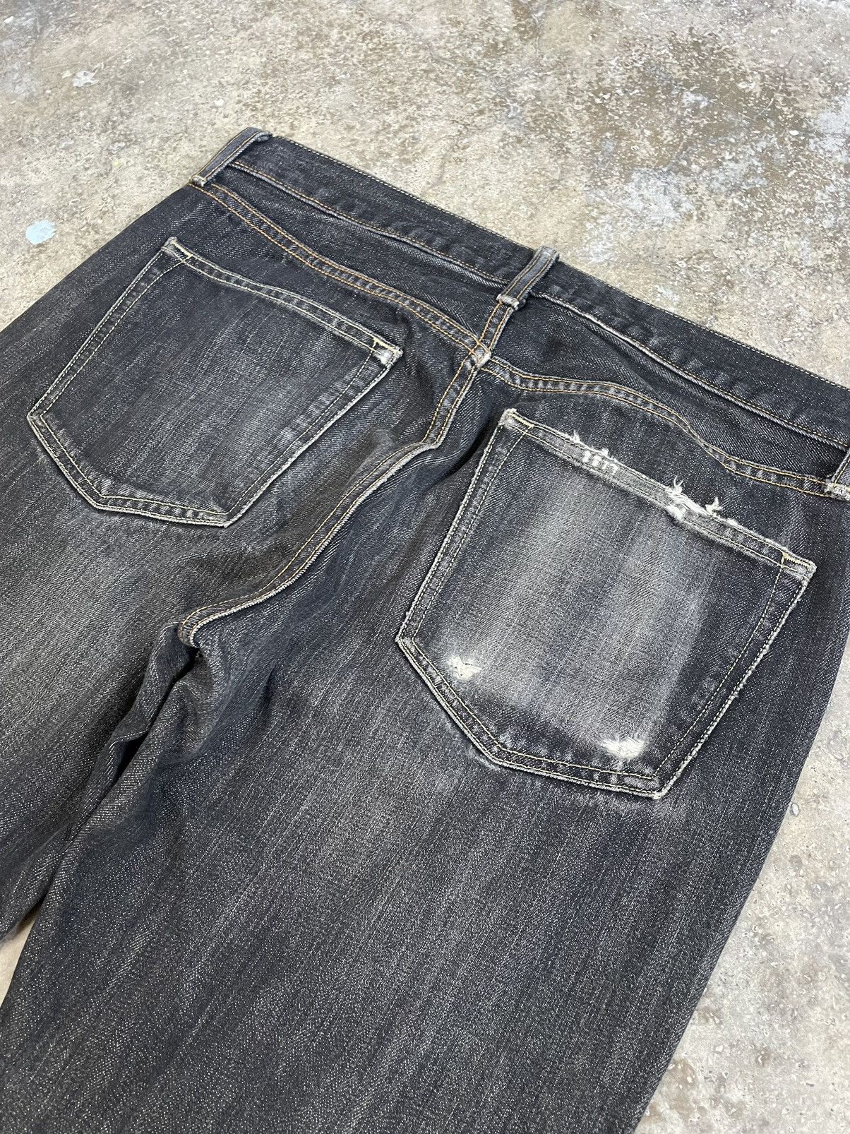 Japanese Brand Vintage Japanese Brand Faded Denim Jeans Pants Size US 30 / EU 46 - 6 Thumbnail