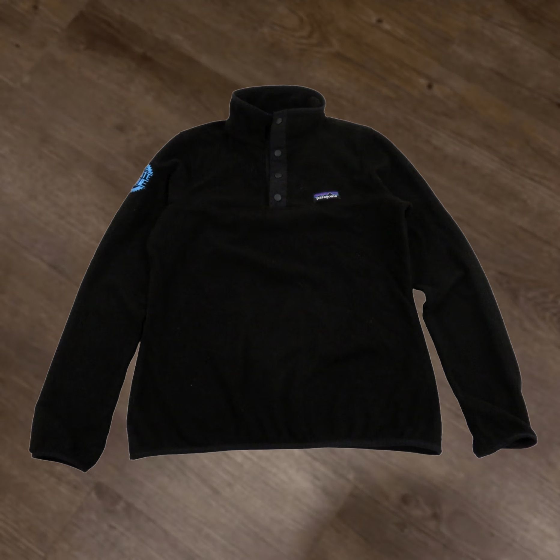 Patagonia Patagonia Snap-T Fleece Jacket Womens Sz Small Black Sweatshirt Shirt/Coat Jacket Size S / US 4 / IT 40 - 1 Thumbnail
