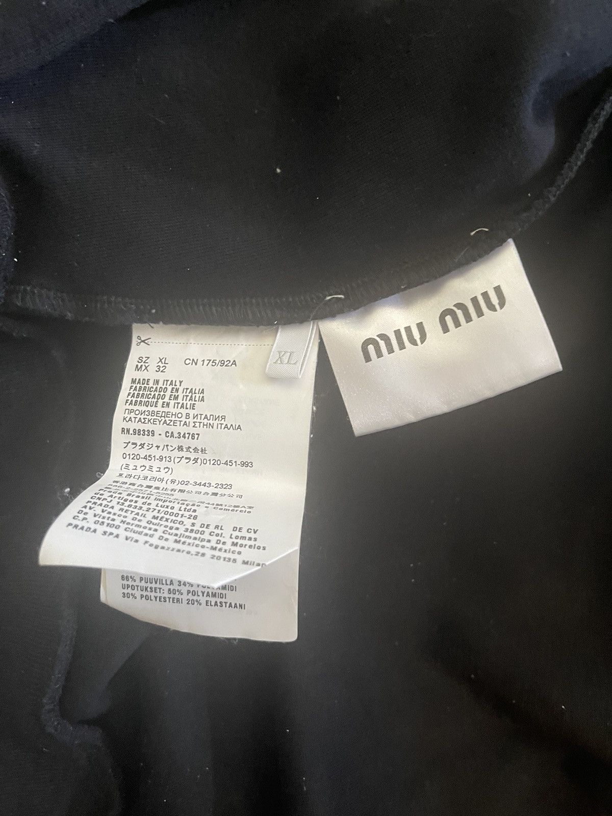 Miu Miu Cotten jacket
