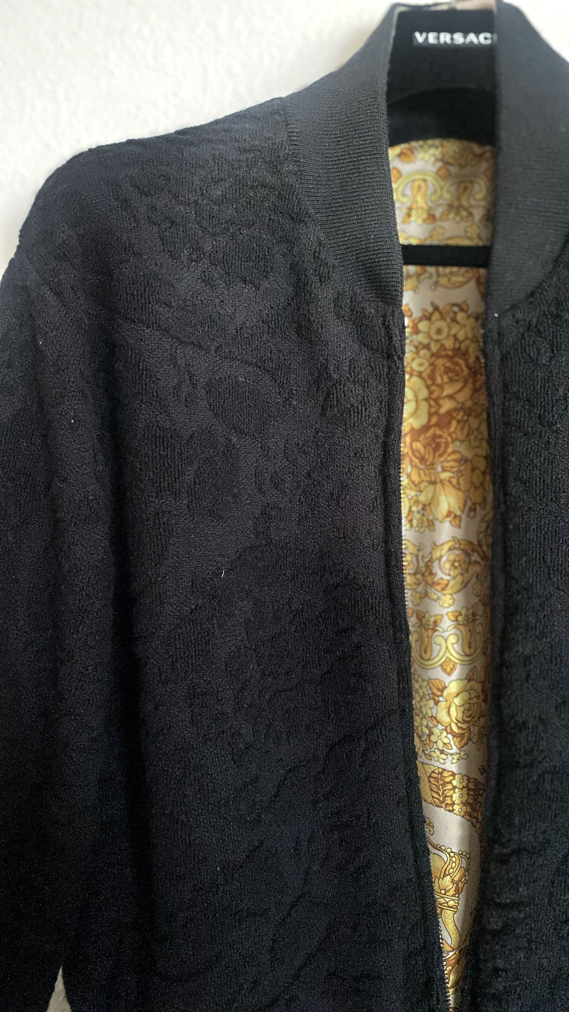 Versace Brand new reversible bomber jacket Size US L / EU 52-54 / 3 - 3 Thumbnail