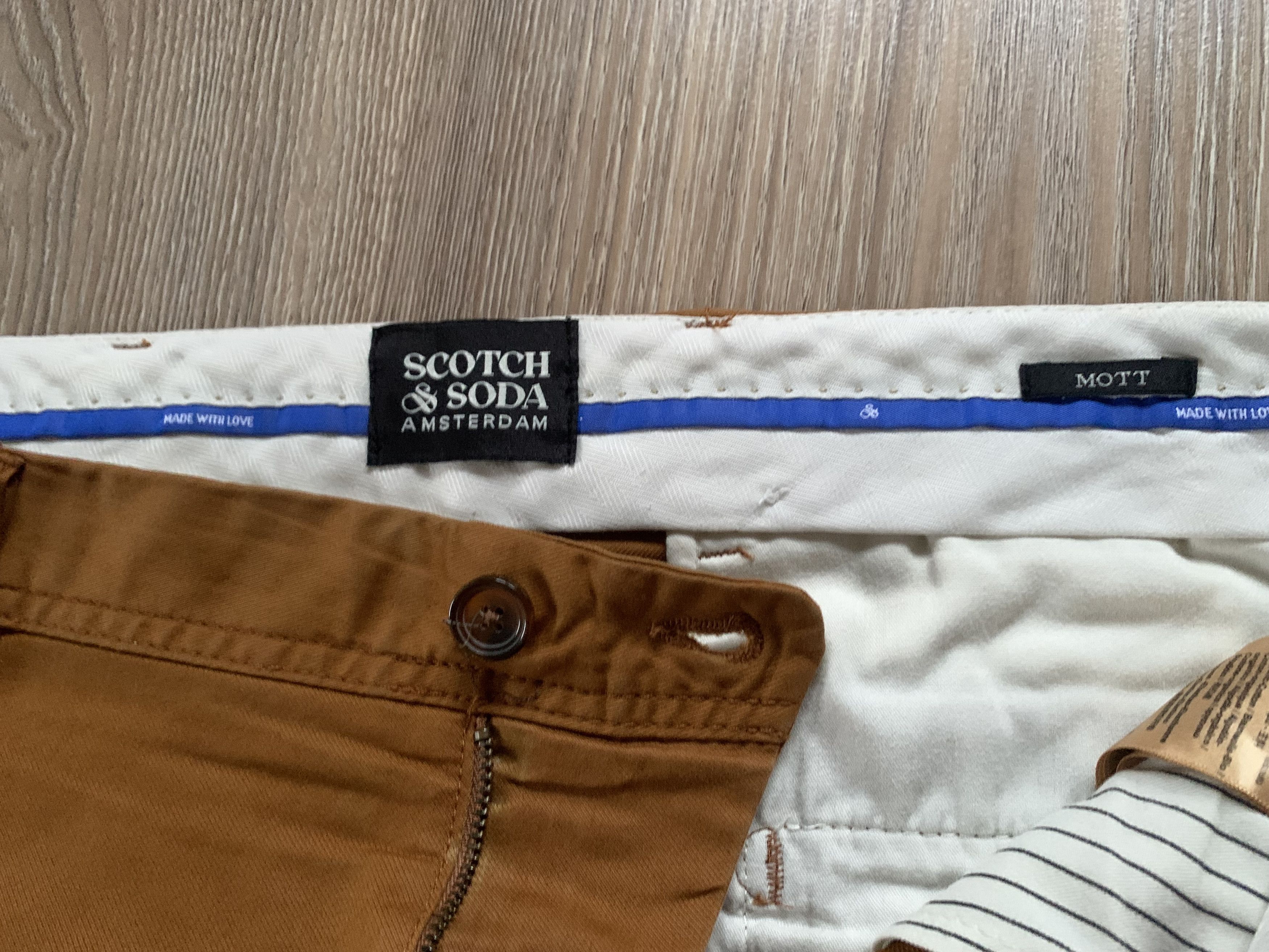 Scotch & Soda Scotch & Soda Cotton Chino Pants Size US 34 / EU 50 - 7 Thumbnail