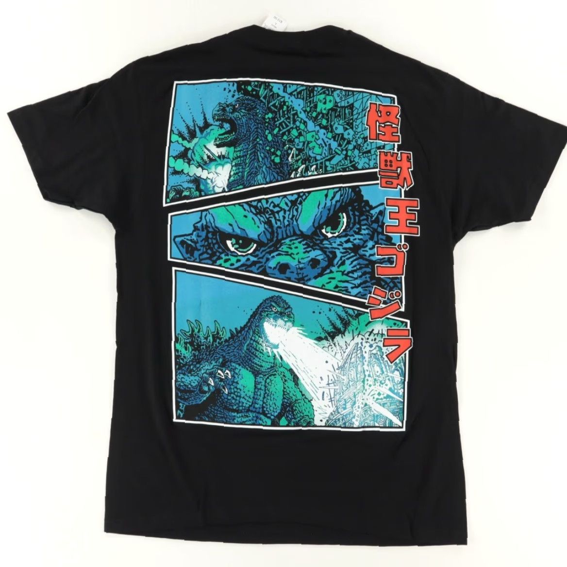 Doublet Godzilla Shirt Black Men's L Double-Sided Solid Crew Neck T-Shirt Size US L / EU 52-54 / 3 - 4 Thumbnail