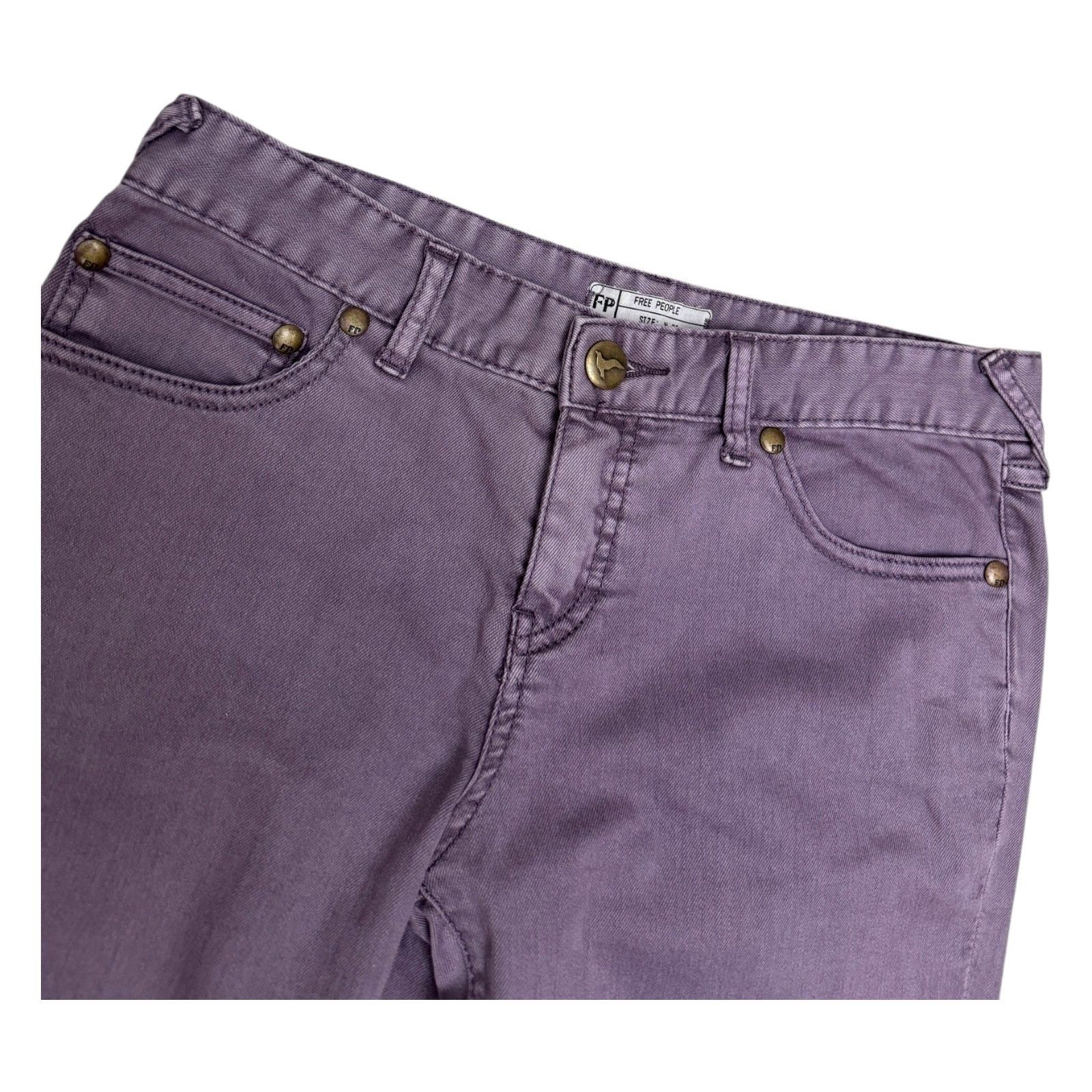 Free People FREE PEOPLE Casual Designer Denim Jeans Pants Womens 30" Size 30" / US 8 / IT 44 - 4 Thumbnail