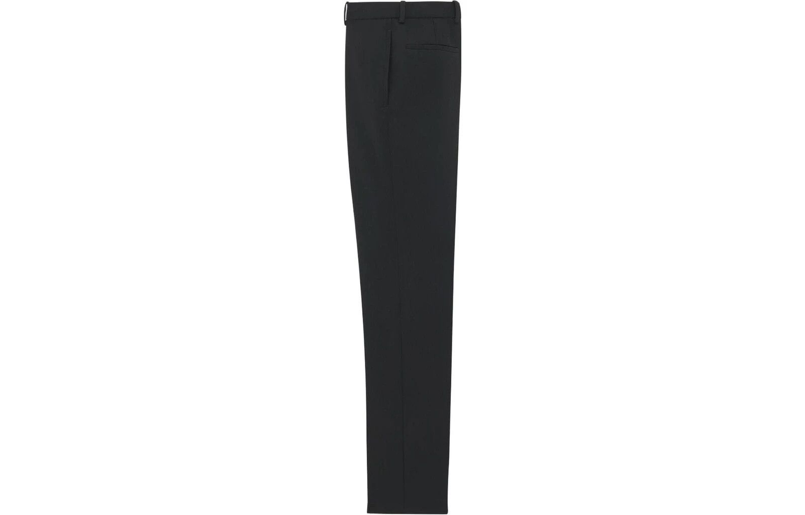 Saint Laurent Paris o1s1wg110625 745509 High-Waisted Pant in Grain De Poudre Size US 36 / EU 52 - 2 Thumbnail