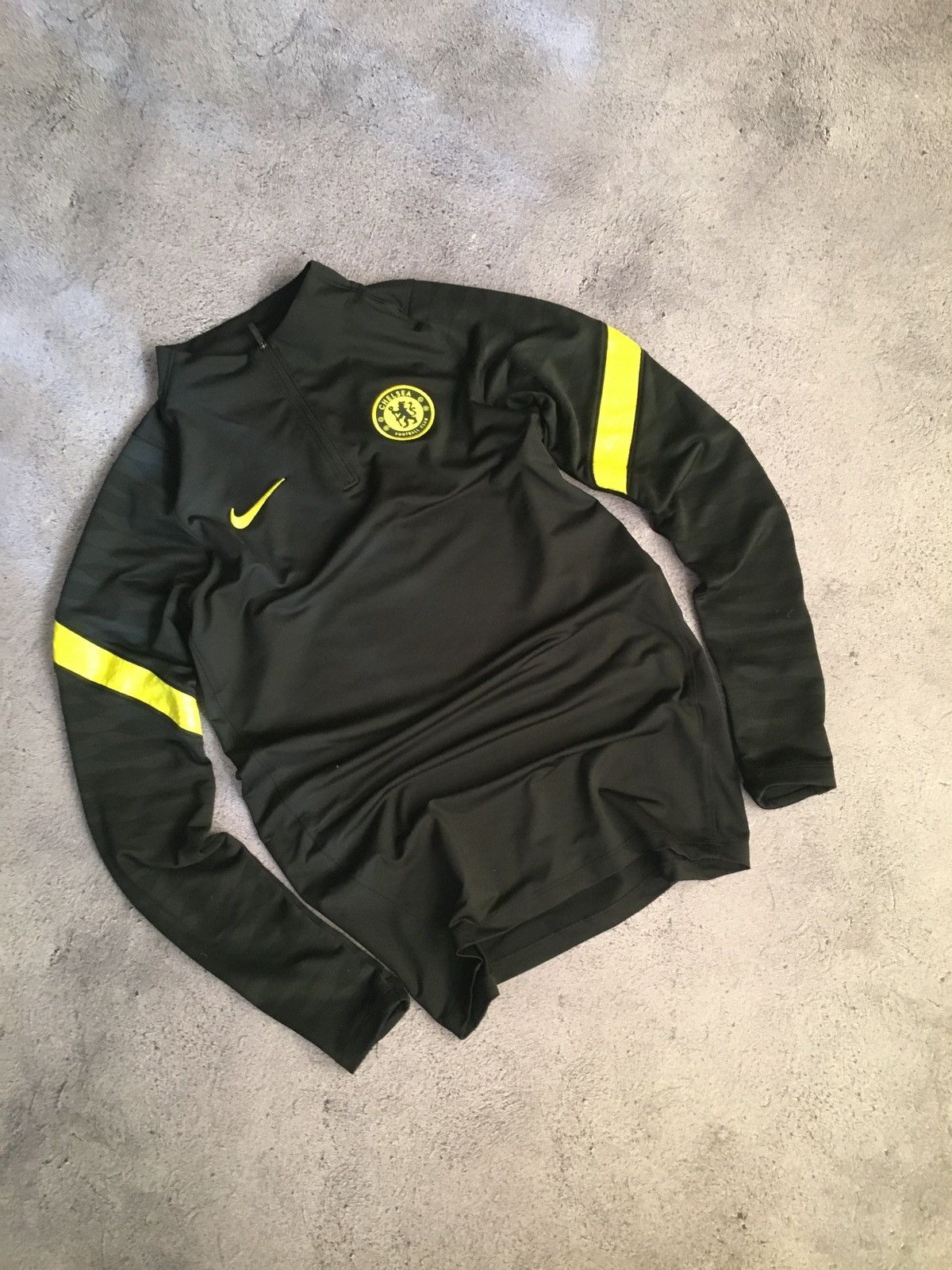 Nike 🤑Chelsea FC Nike Training 1/4 Soccer Long Sleeve Size US XS / EU 42 / 0 - 1 Thumbnail