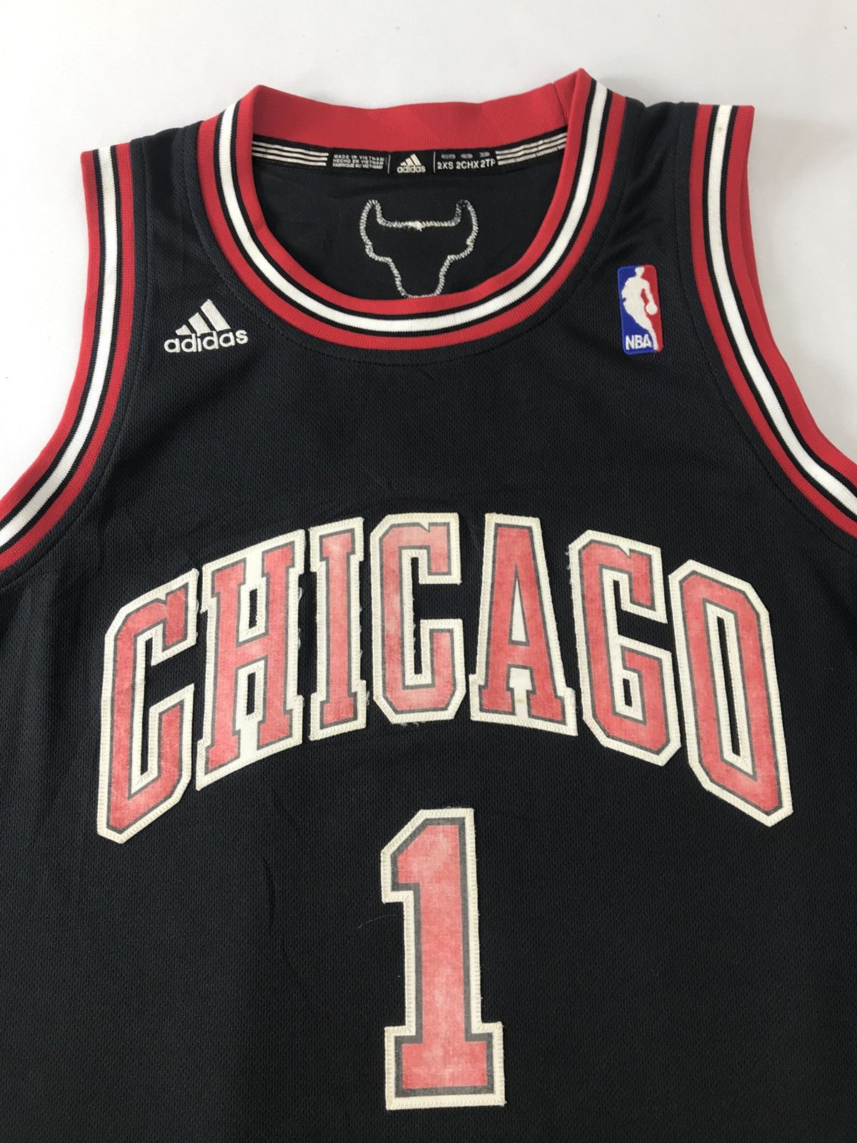 Adidas Adidas Derrick Rose Chicago Bulls NBA Tank Top Jersey Size US M / EU 48-50 / 2 - 4 Thumbnail