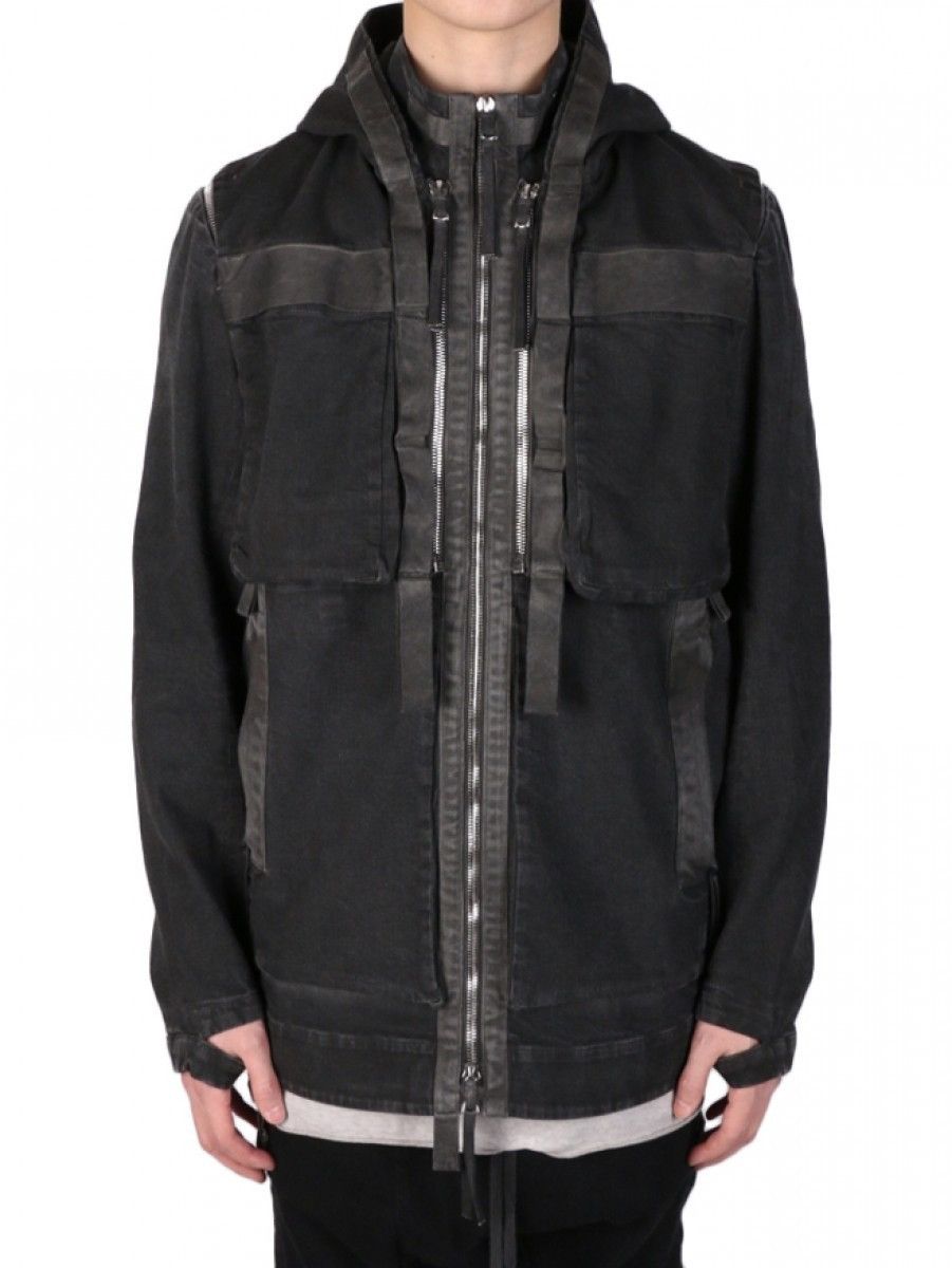 Boris Bidjan Saberi Boris Bidjan Saberi parka 2.1 dark grey Size US S / EU 44-46 / 1 - 2 Thumbnail