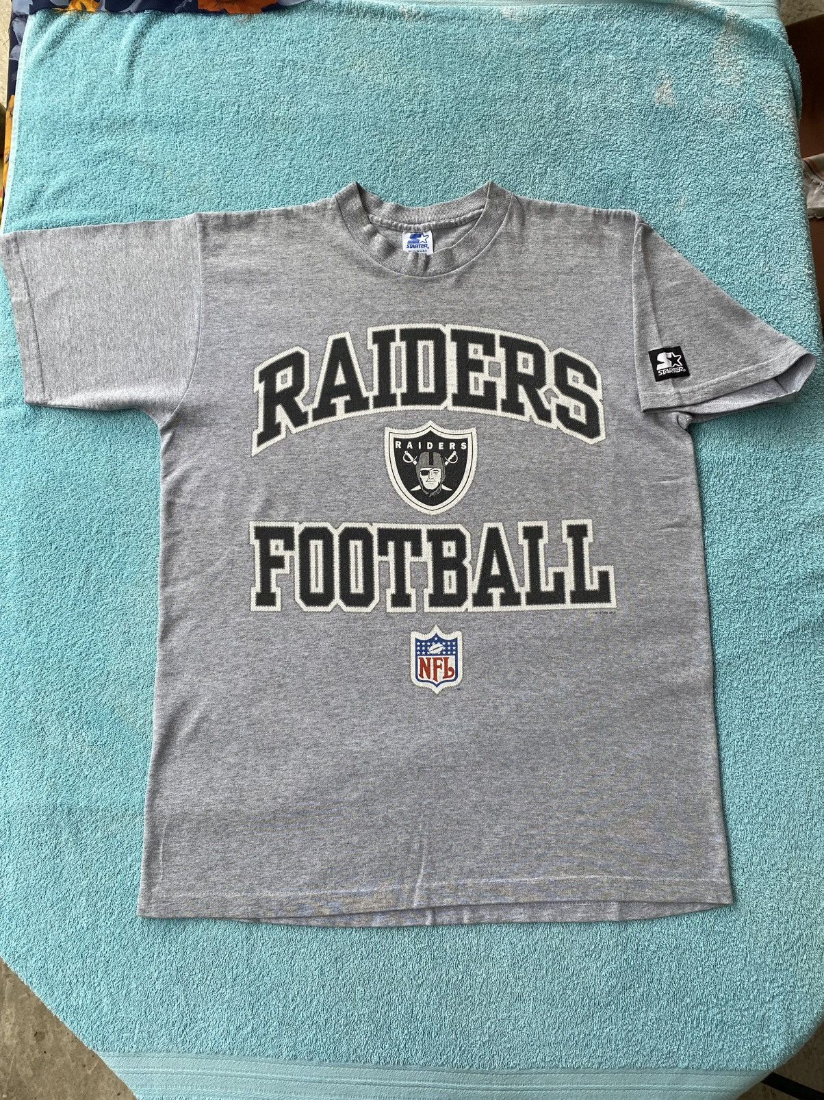 NFL × Starter Starter riders football vintage t-shirt made in usa 1996 Size US L / EU 52-54 / 3 - 1 Thumbnail