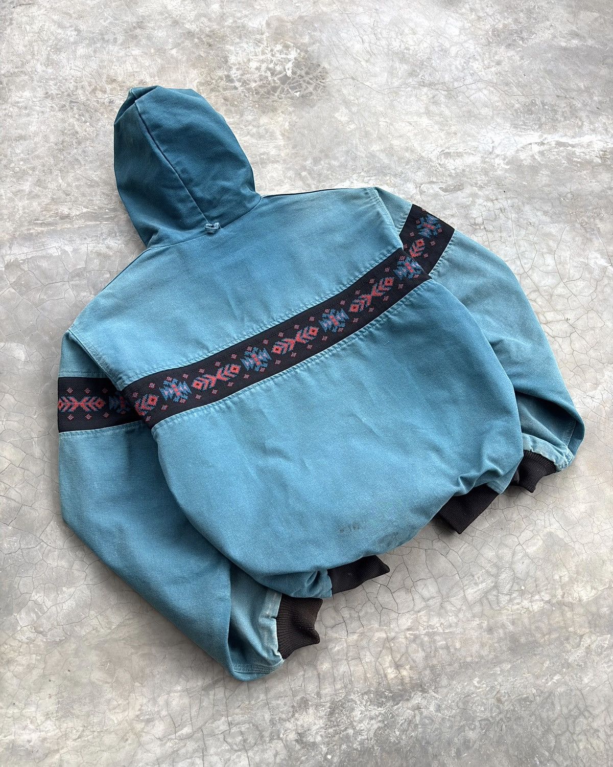 Carhartt Rare 1990s Sun Faded Carhartt Southwest Active Jacket JR0055 Size US XL / EU 56 / 4 - 4 Thumbnail