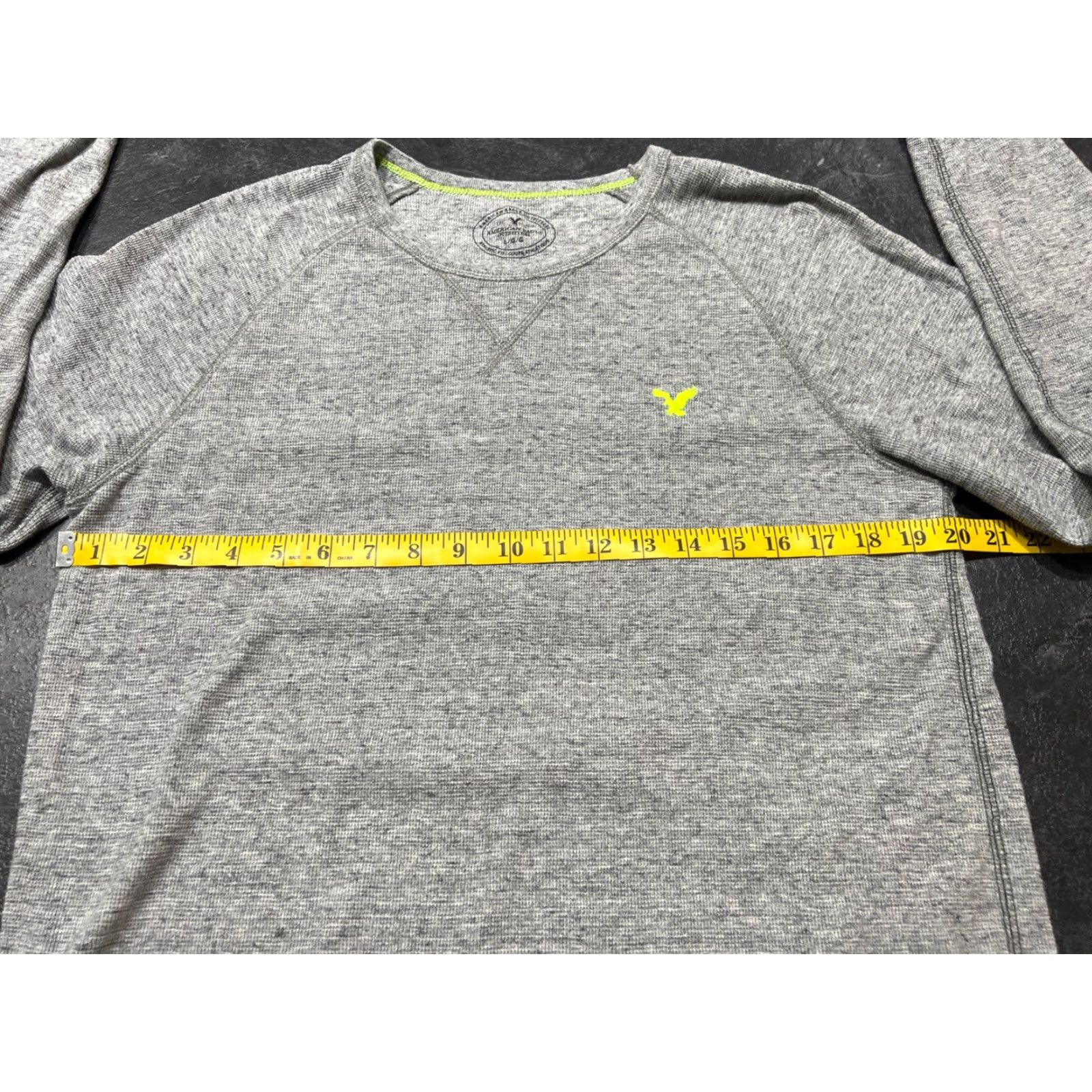 American Eagle Outfitters American Eagle Outfitters T-Shirt Mens Large L Gray Thermal Knit Outdoors Casual Size US L / EU 52-54 / 3 - 7 Thumbnail