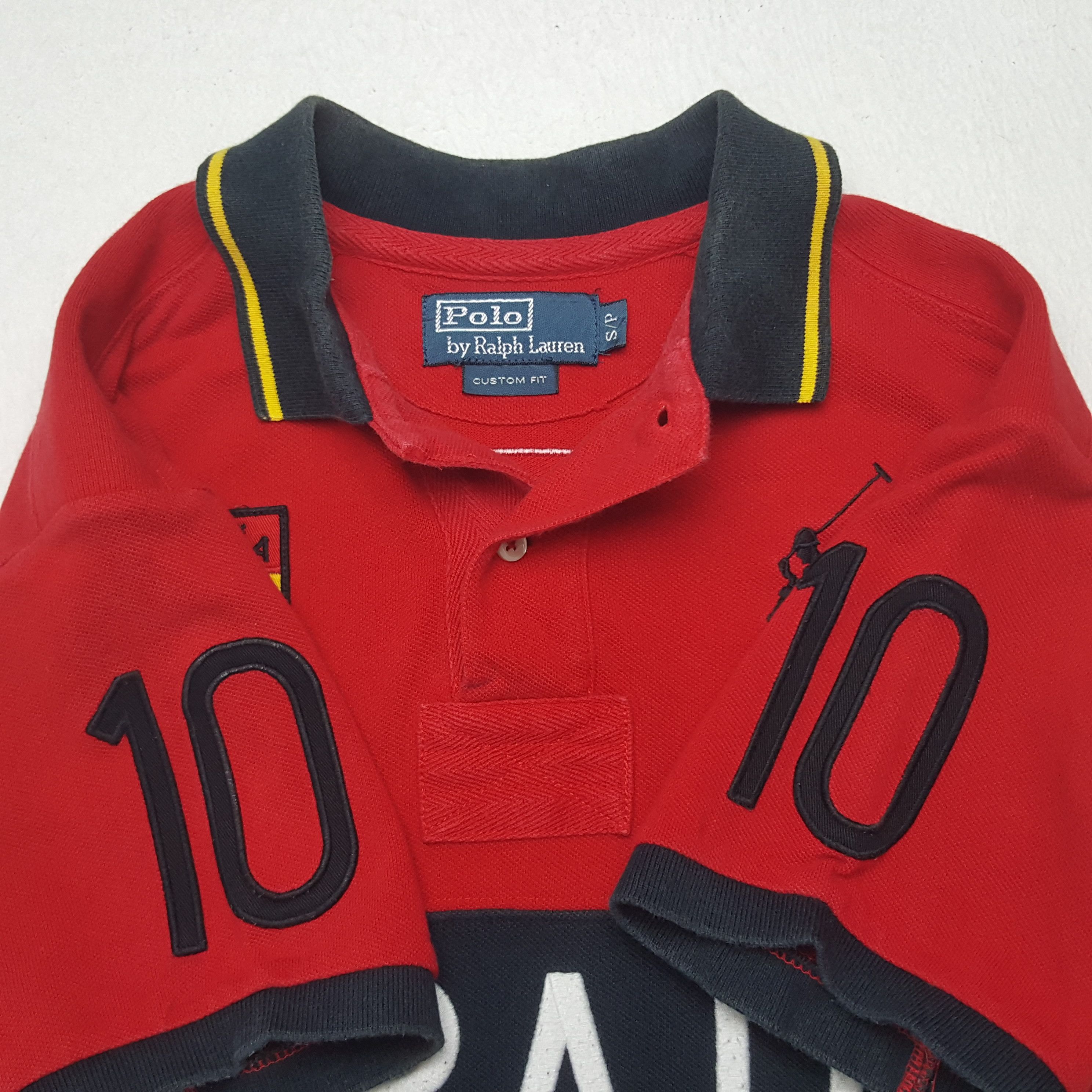 Polo Ralph Lauren × Vintage Vintage Polo by Ralph Lauren Spain American Brand Polos Size US M / EU 48-50 / 2 - 5 Thumbnail