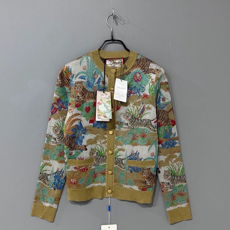 Gucci Xiashanhu knitted cardigan sweater 2504-Nextarrow