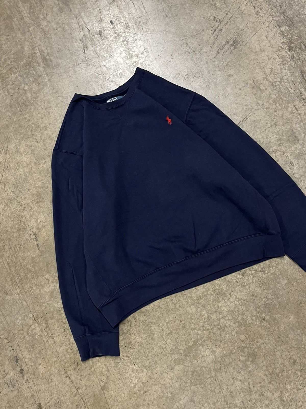 Polo Ralph Lauren × Vintage Polo Ralph Lauren vintage crewneck boxy streetwear preppy Size US XXL / EU 58 / 5 - 1 Thumbnail
