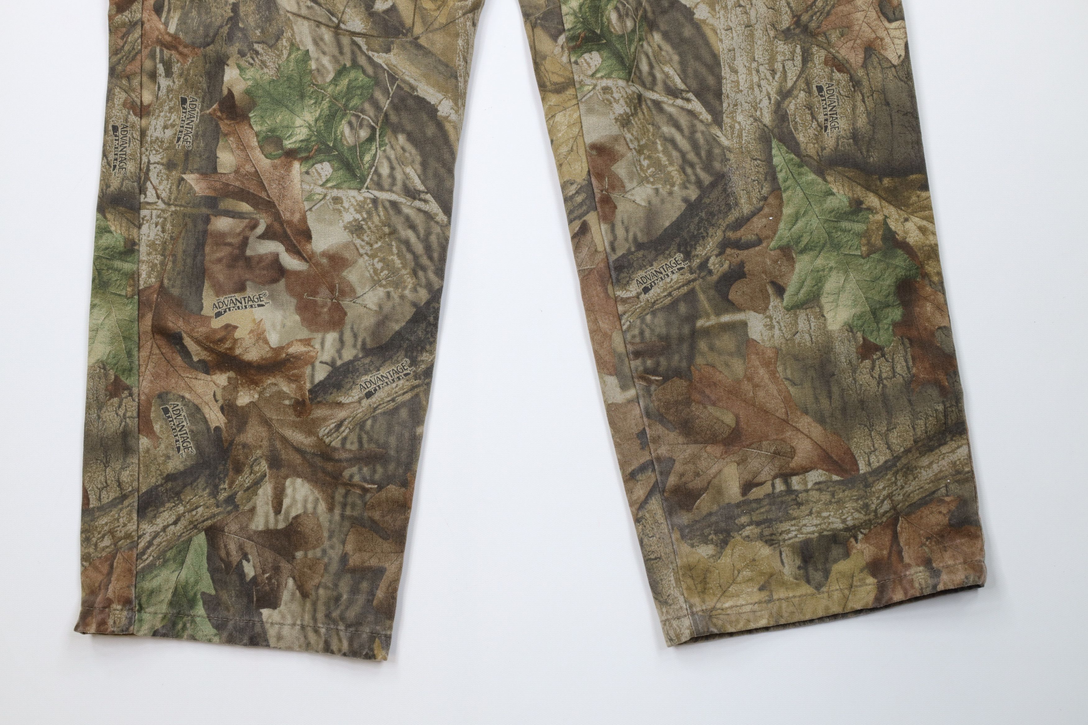 Wrangler Vintage 90s Wrangler Advantage Camouflage Wide Leg Pants Size US 34 / EU 50 - 4 Thumbnail
